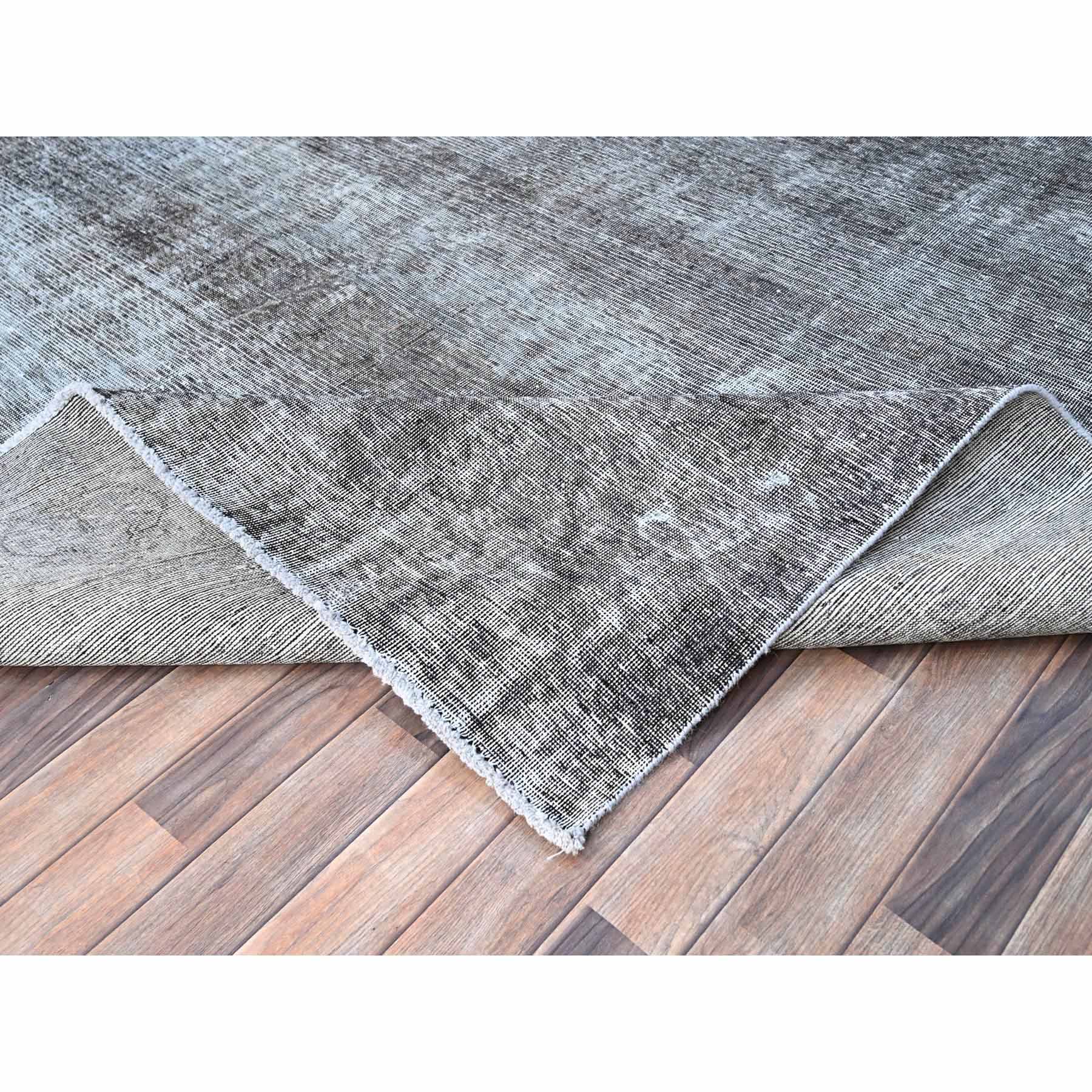 Overdyed-Vintage-Hand-Knotted-Rug-434655