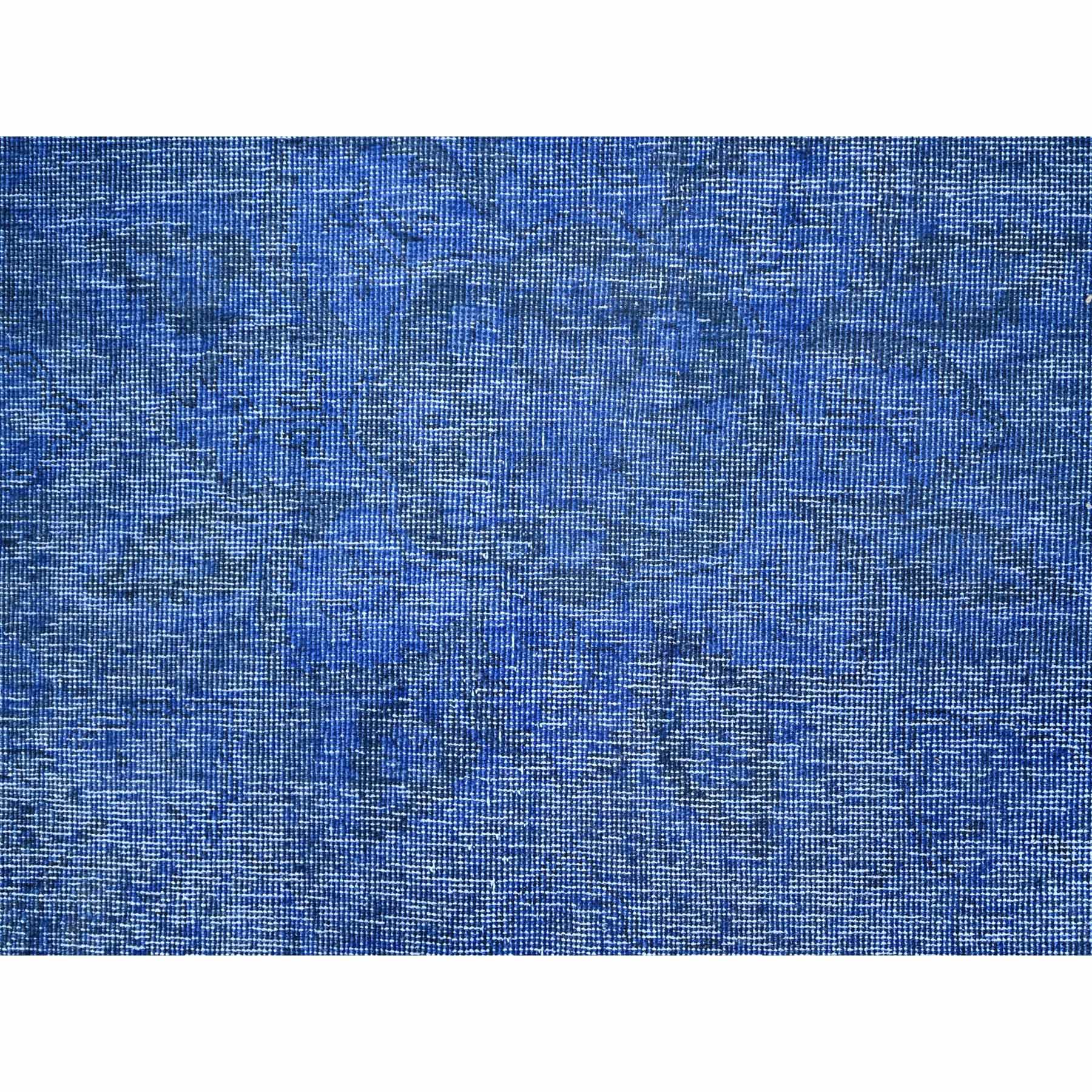 Overdyed-Vintage-Hand-Knotted-Rug-434665