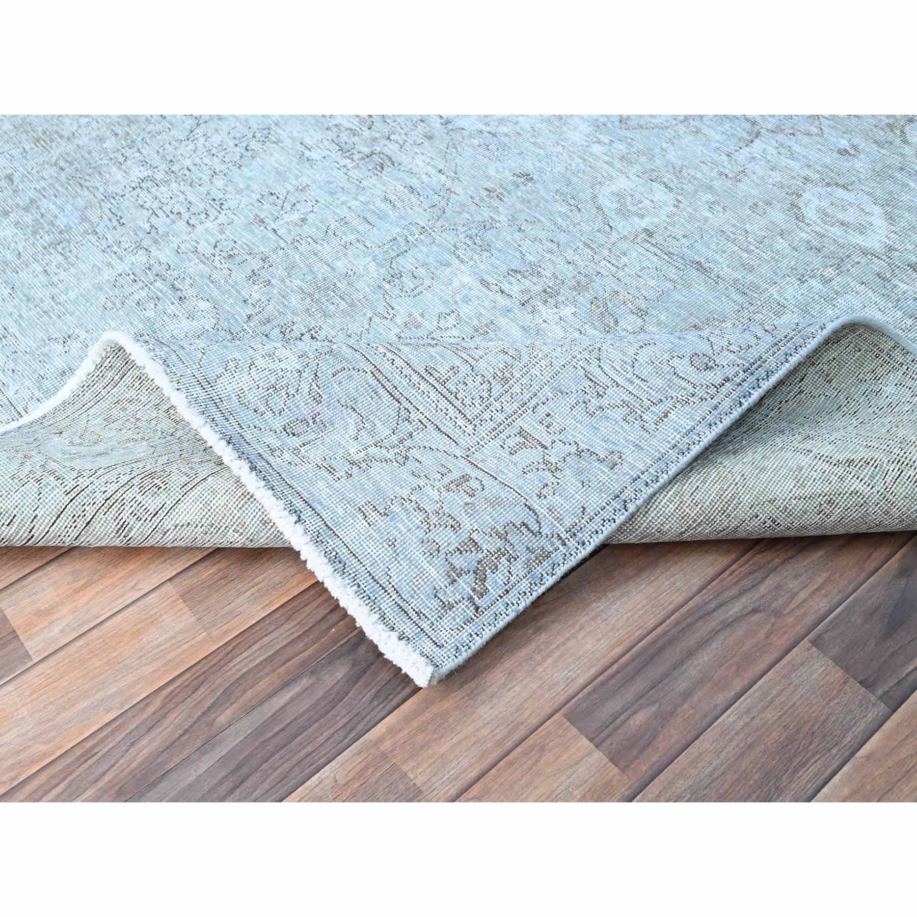 Overdyed-Vintage-Hand-Knotted-Rug-434690