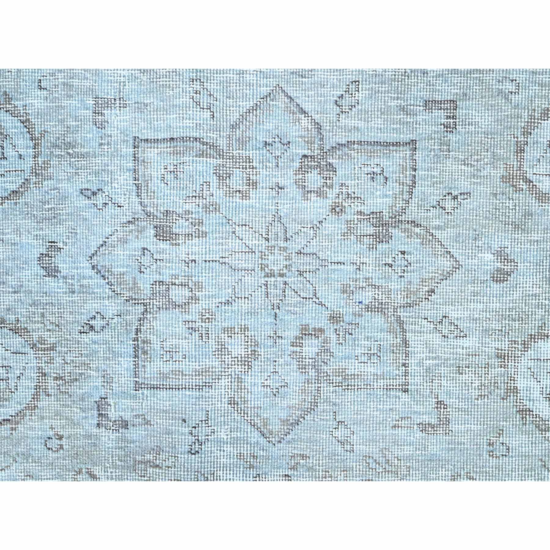 Overdyed-Vintage-Hand-Knotted-Rug-434690