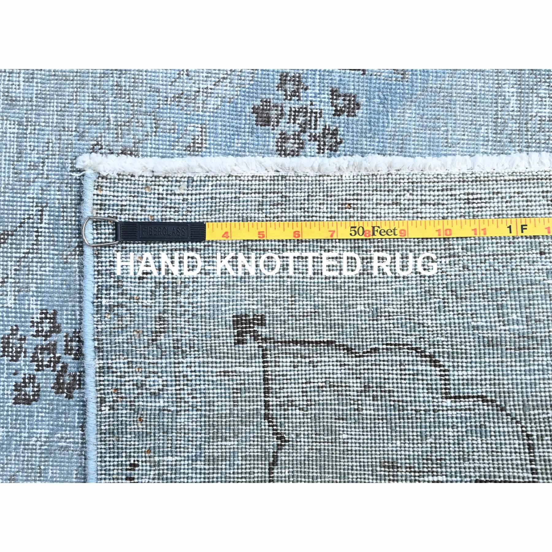 Overdyed-Vintage-Hand-Knotted-Rug-434695