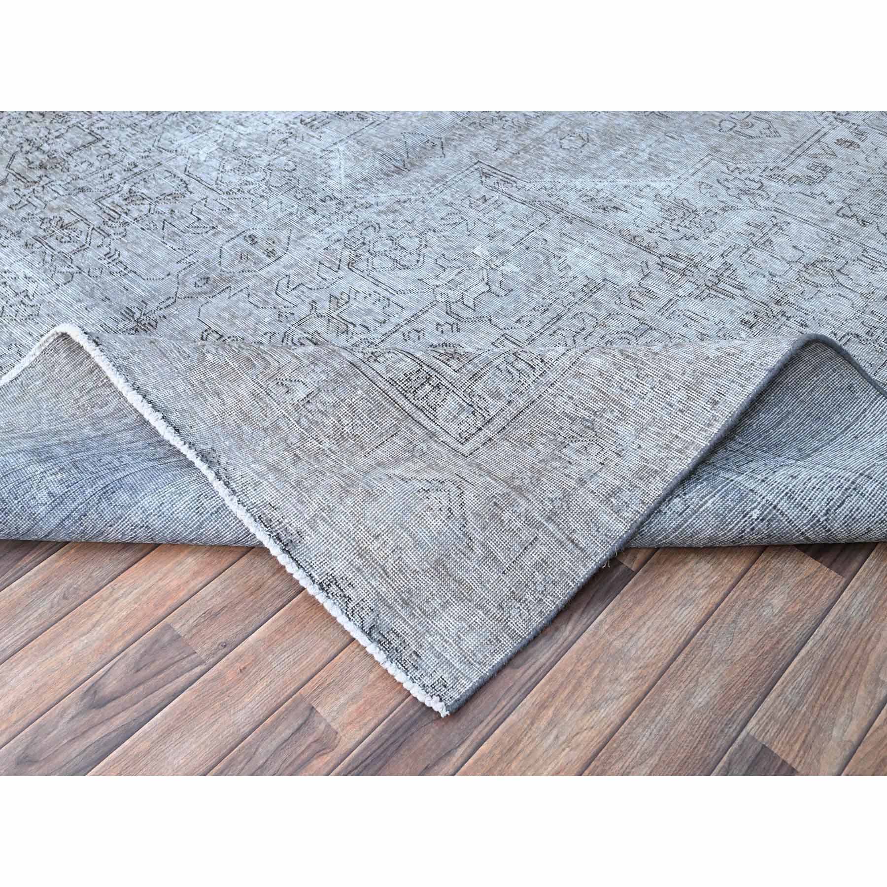 Overdyed-Vintage-Hand-Knotted-Rug-434700