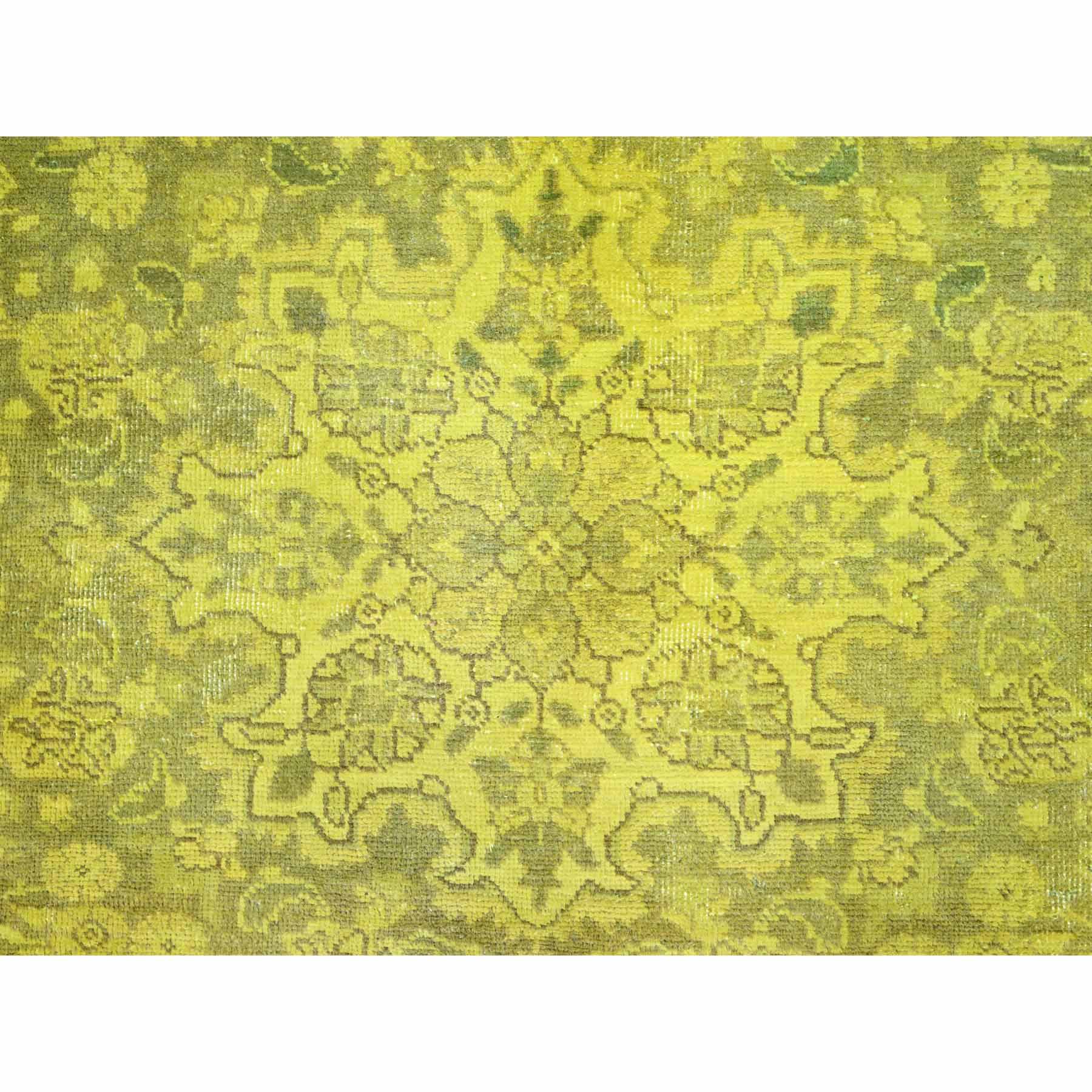 Overdyed-Vintage-Hand-Knotted-Rug-434710