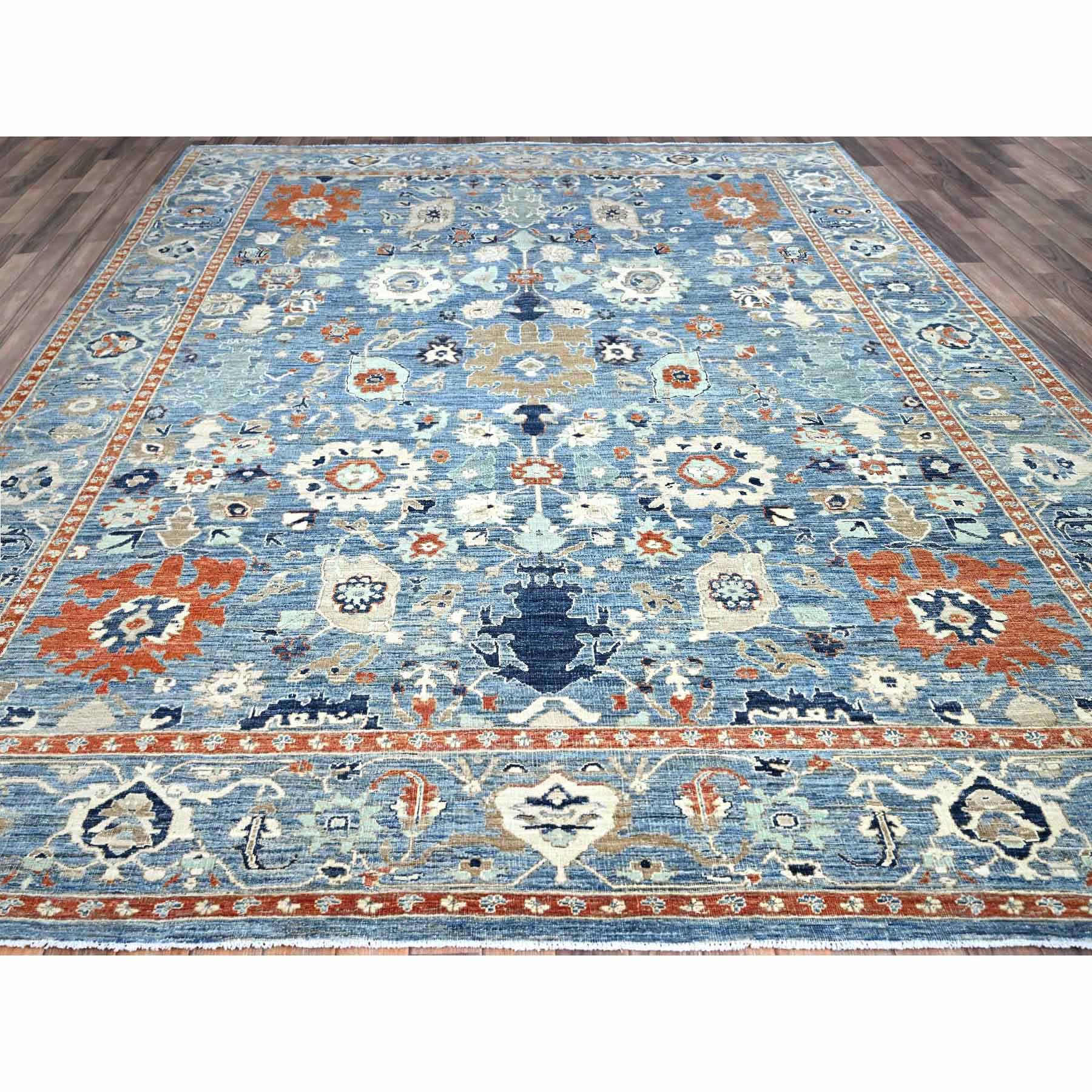 Overdyed-Vintage-Hand-Knotted-Rug-434715