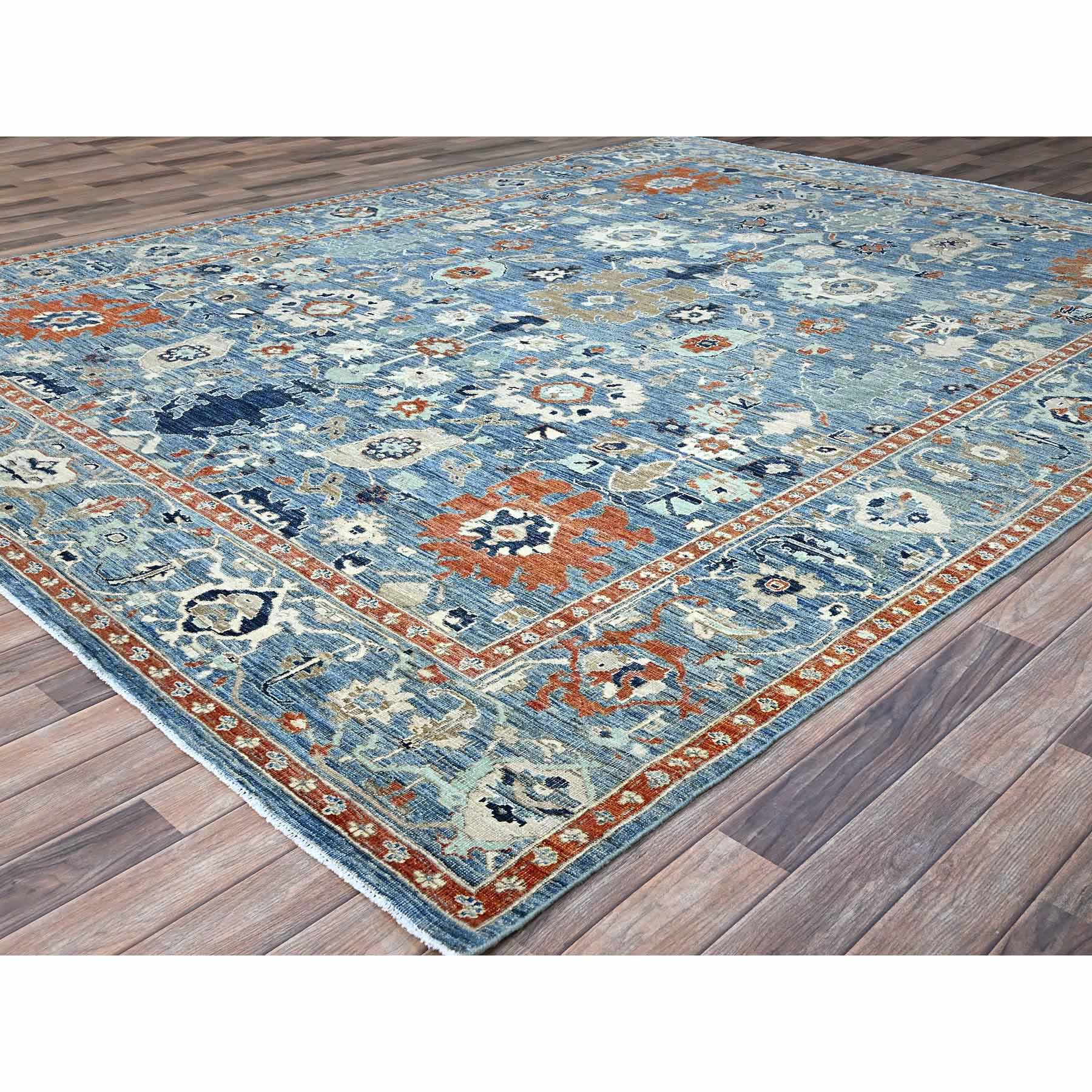 Overdyed-Vintage-Hand-Knotted-Rug-434715