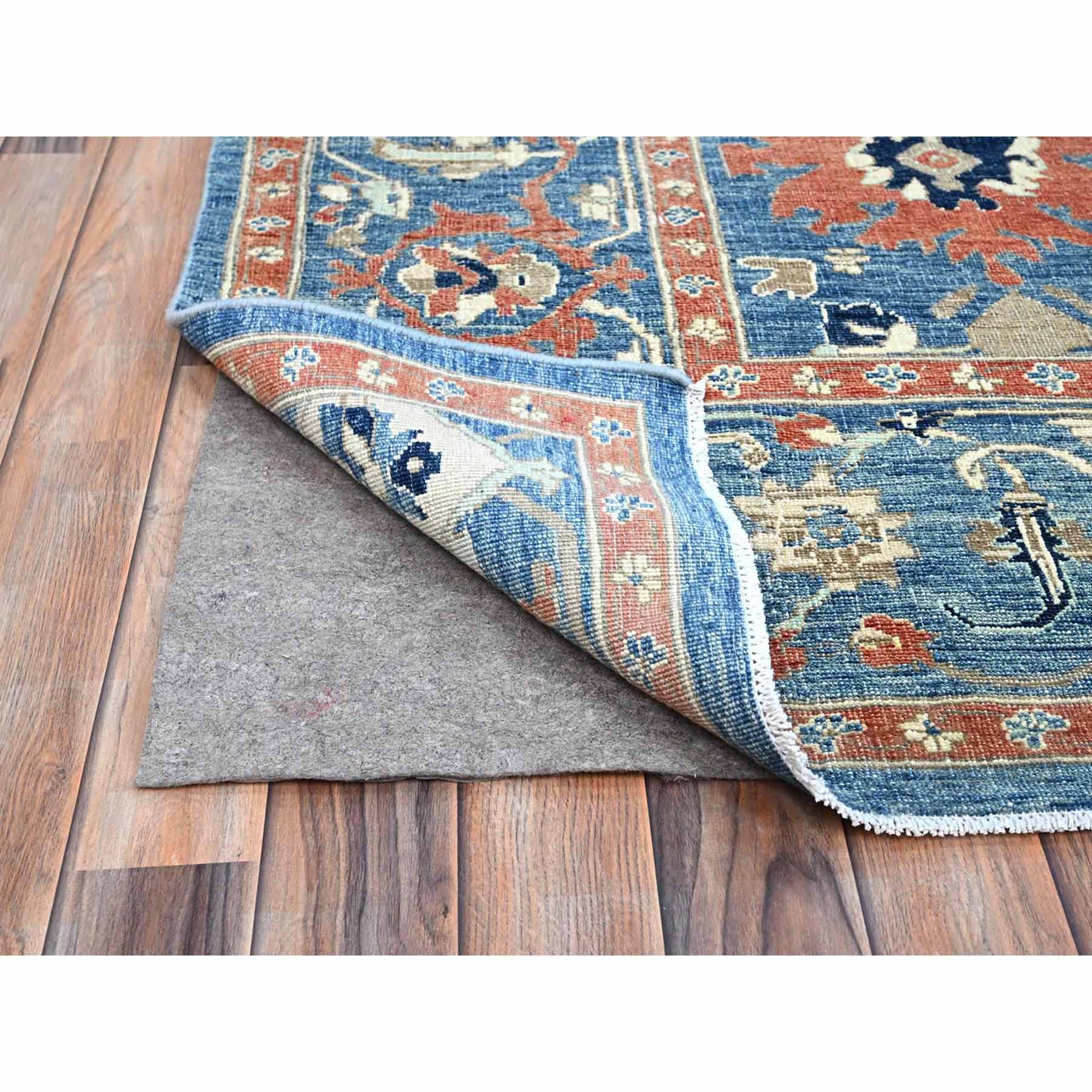 Overdyed-Vintage-Hand-Knotted-Rug-434720