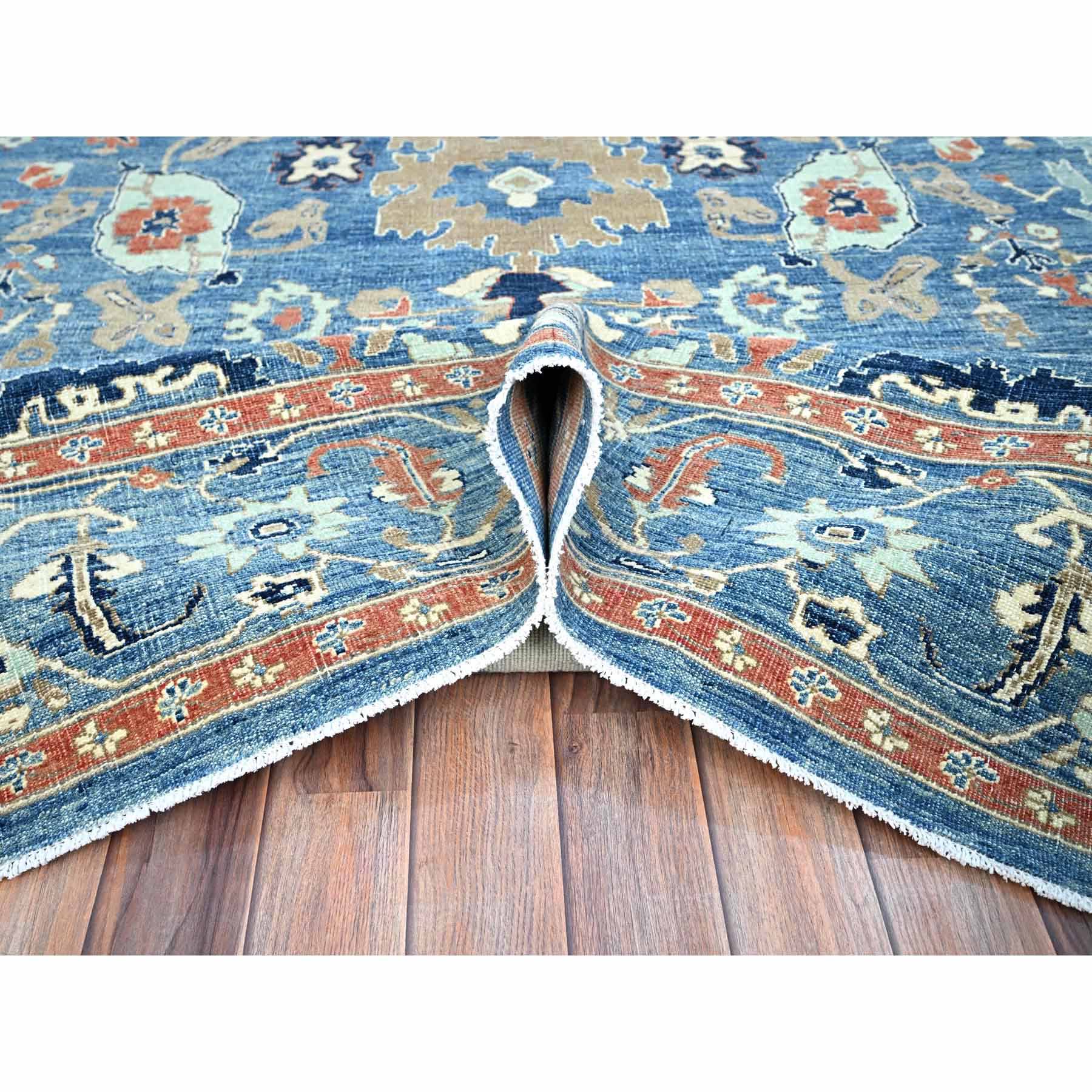 Overdyed-Vintage-Hand-Knotted-Rug-434720