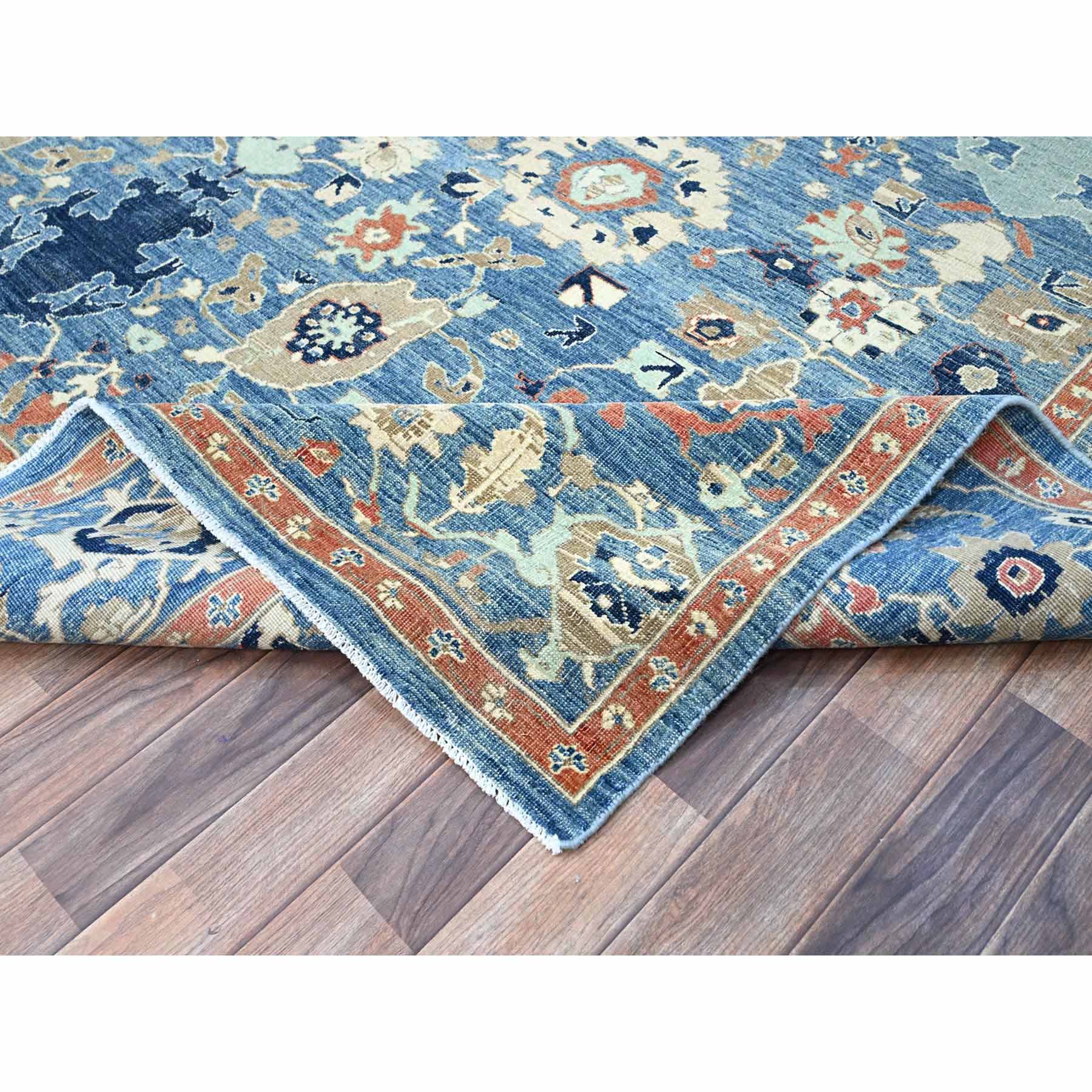 Overdyed-Vintage-Hand-Knotted-Rug-434720