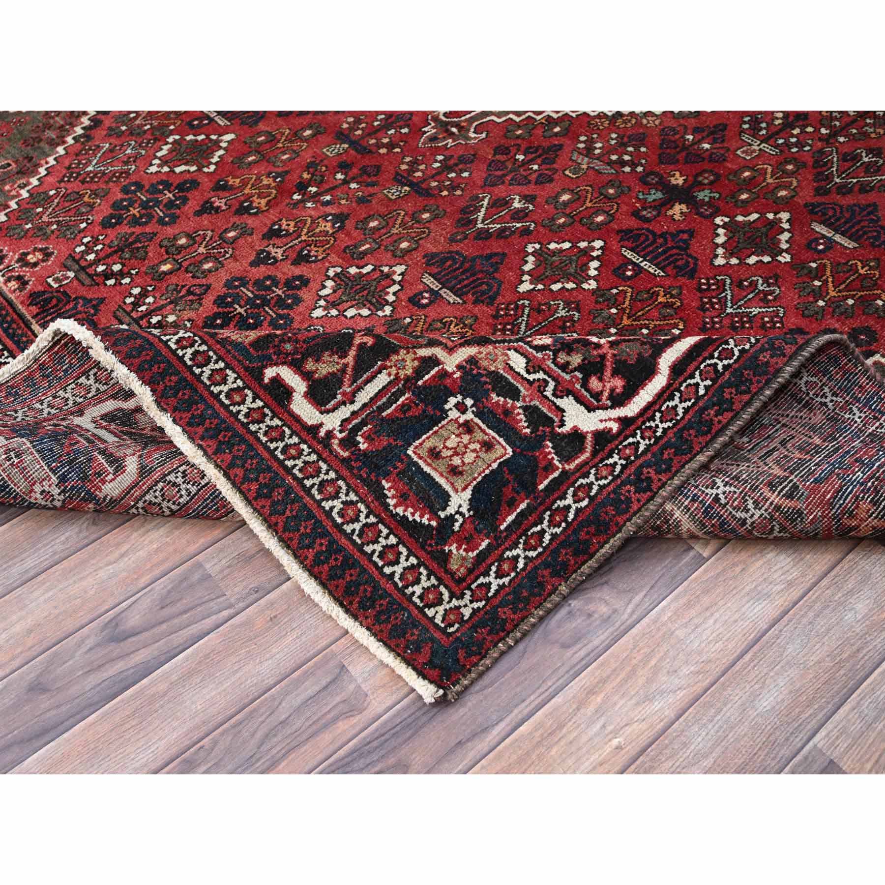 Overdyed-Vintage-Hand-Knotted-Rug-433070