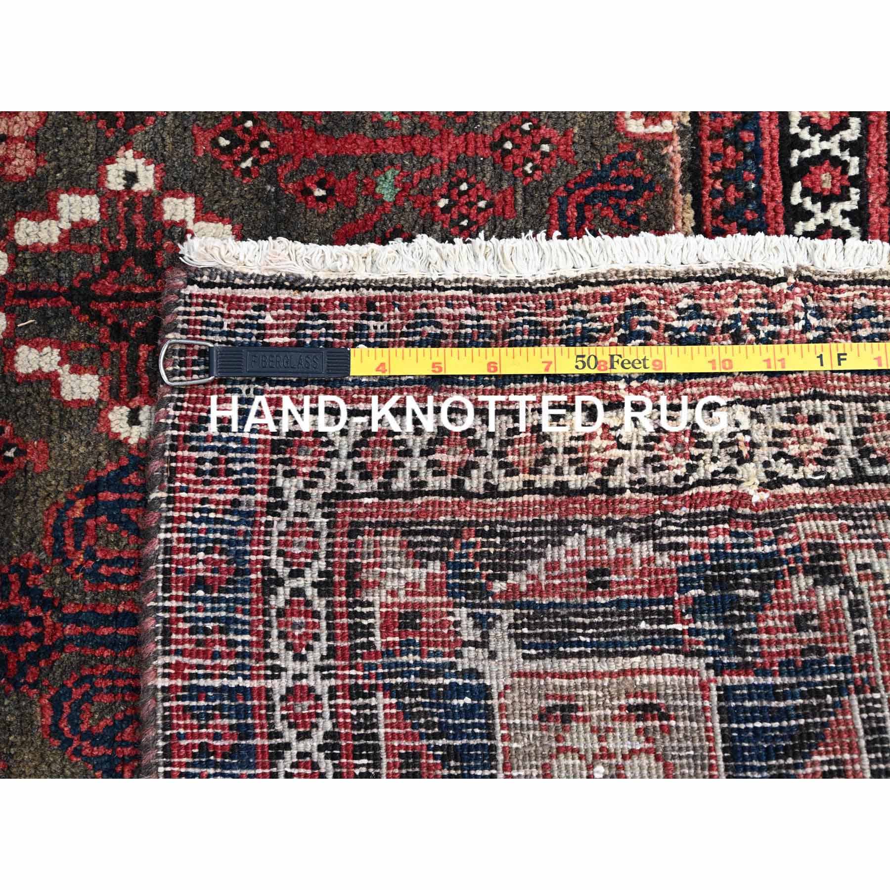 Overdyed-Vintage-Hand-Knotted-Rug-433070