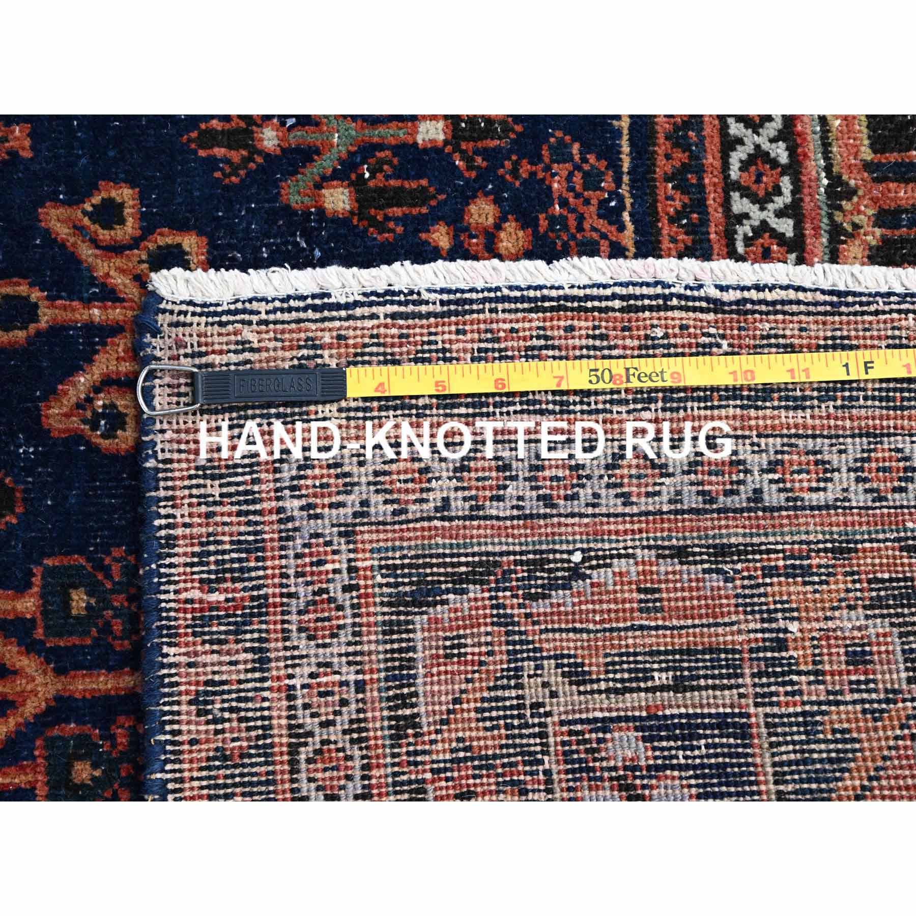 Overdyed-Vintage-Hand-Knotted-Rug-433075