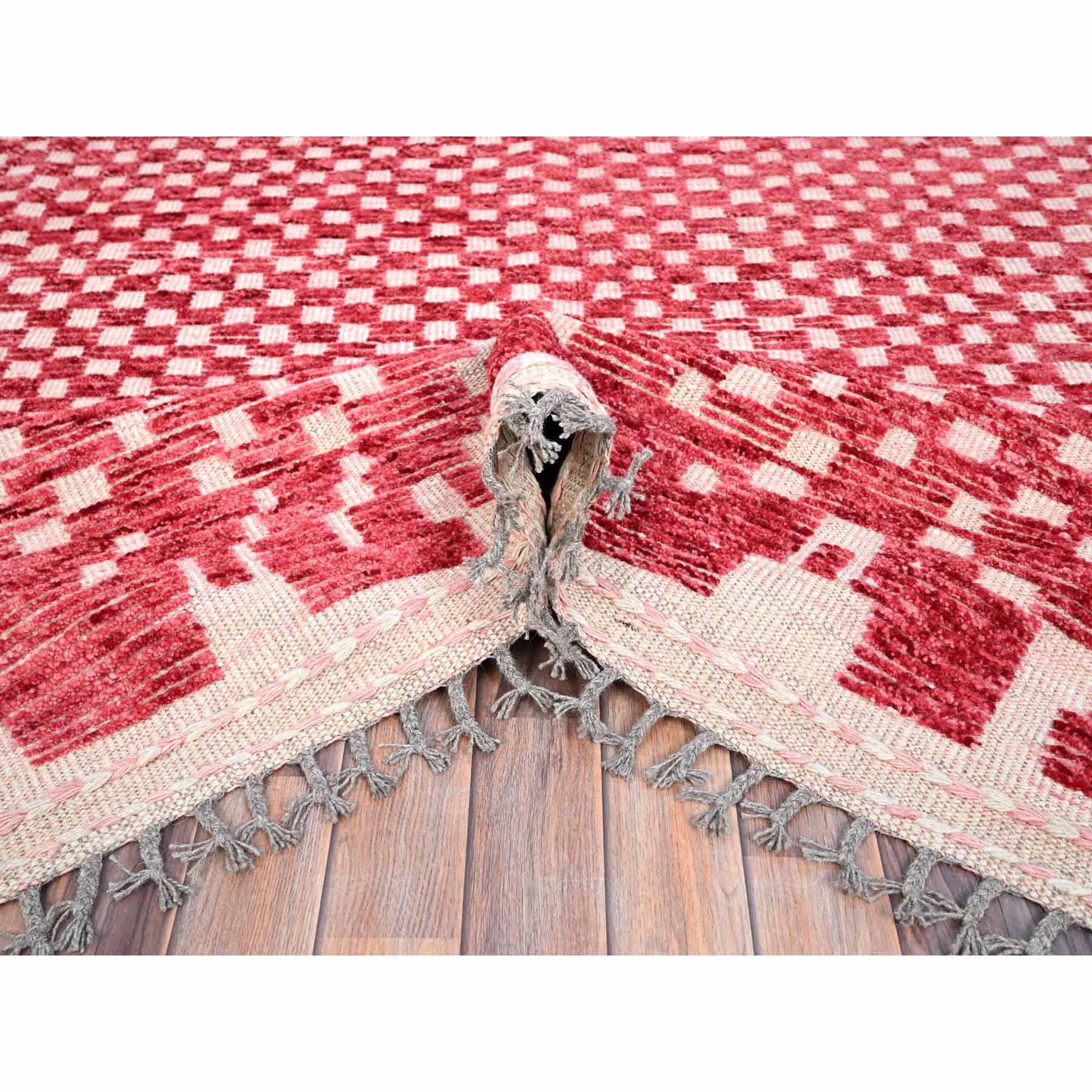 Tribal-Geometric-Hand-Knotted-Rug-432500