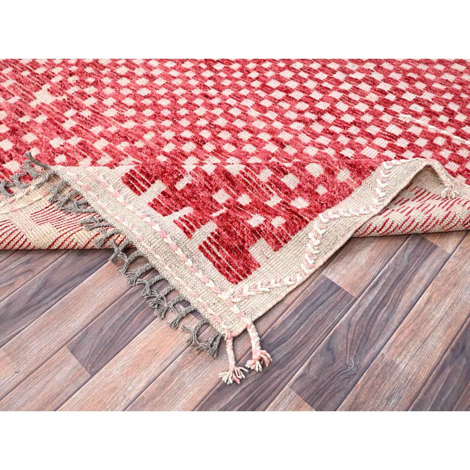 Tribal-Geometric-Hand-Knotted-Rug-432500