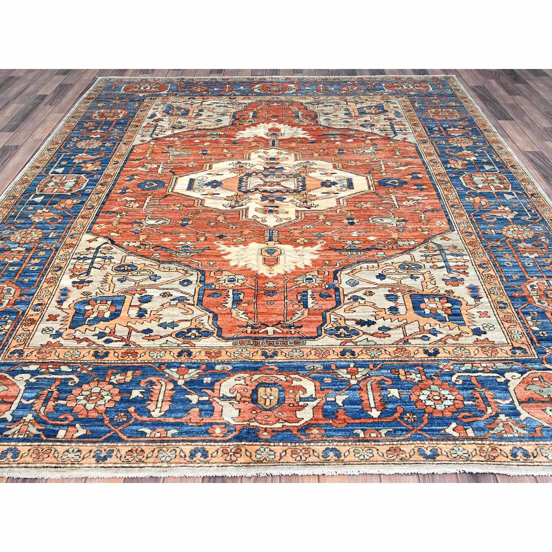 Tribal-Geometric-Hand-Knotted-Rug-432545