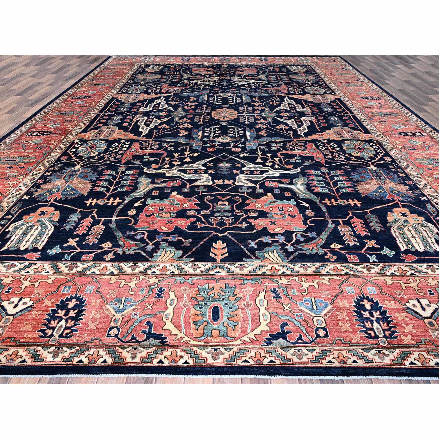 Tribal-Geometric-Hand-Knotted-Rug-432865
