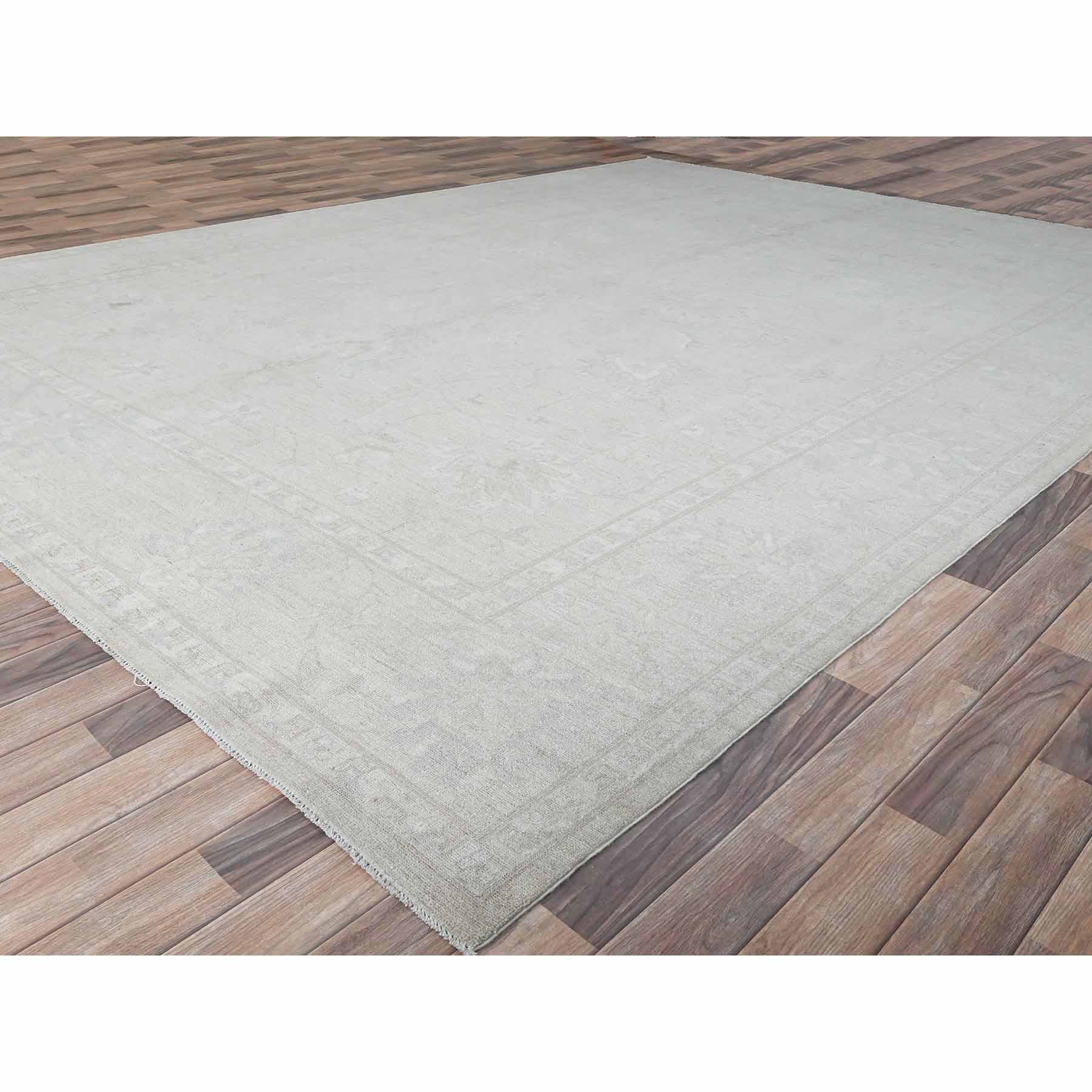 White-Wash-Vintage-Silver-Wash-Hand-Knotted-Rug-433530