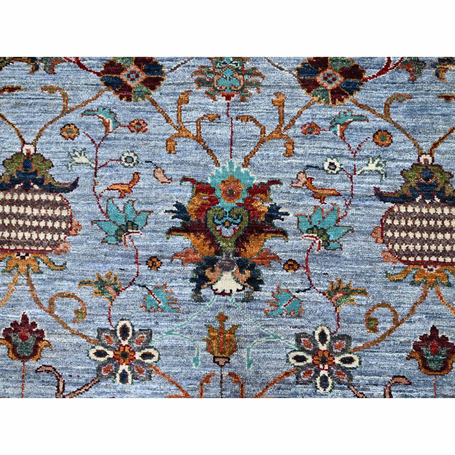 Tribal-Geometric-Hand-Knotted-Rug-433575
