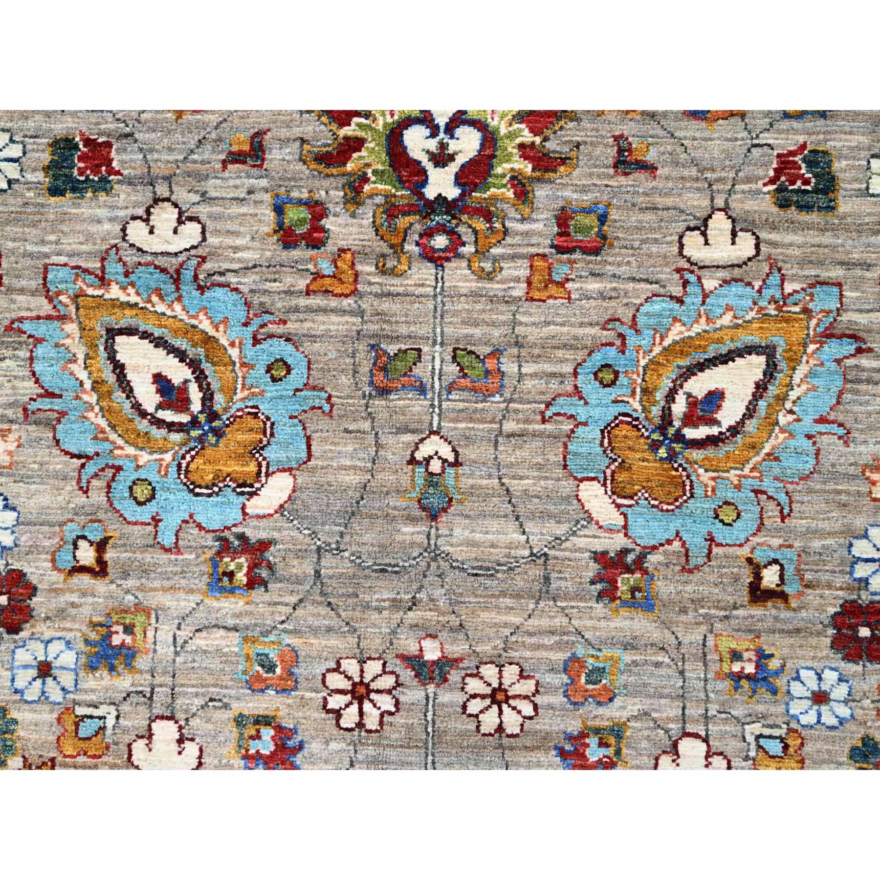 Tribal-Geometric-Hand-Knotted-Rug-433580