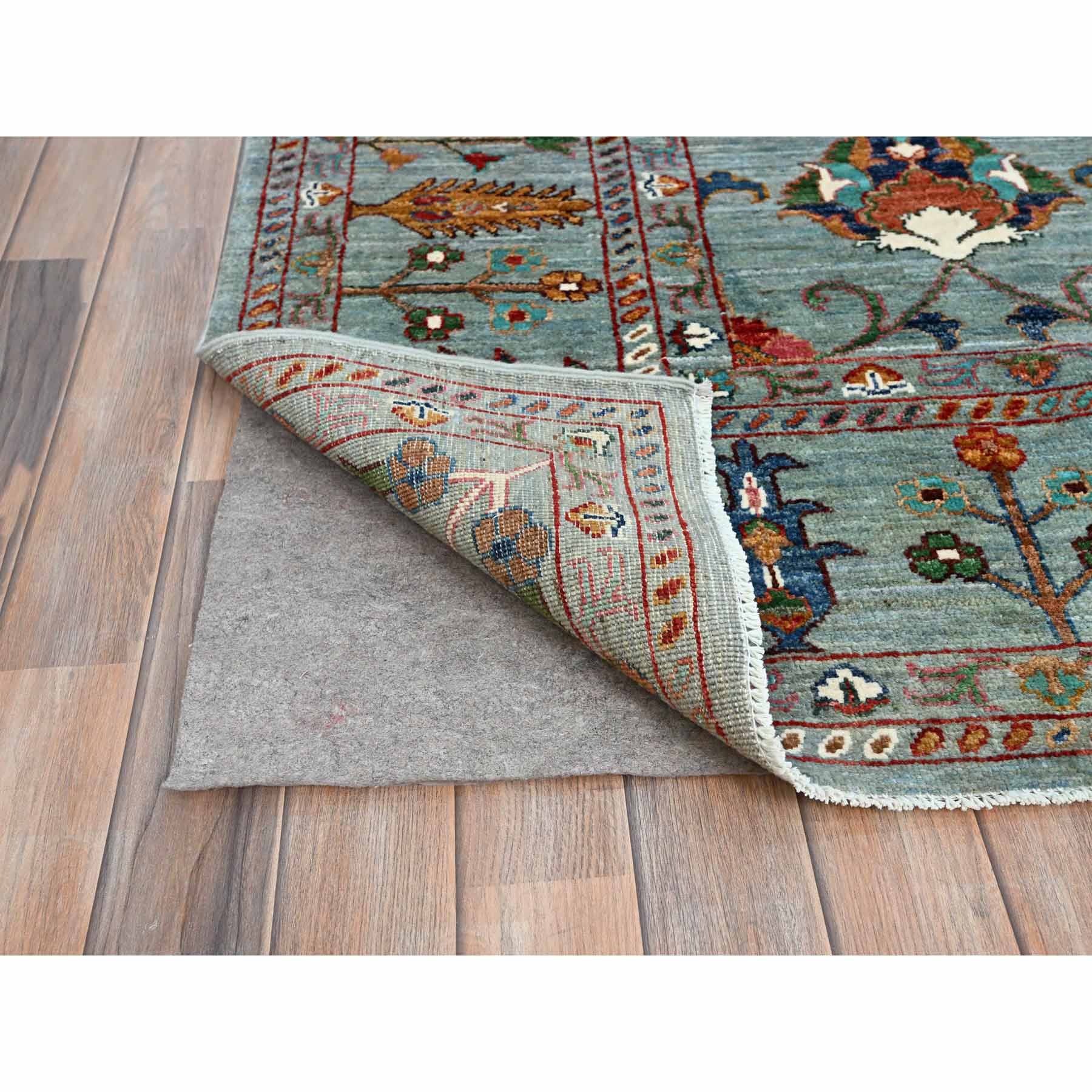 Tribal-Geometric-Hand-Knotted-Rug-433585