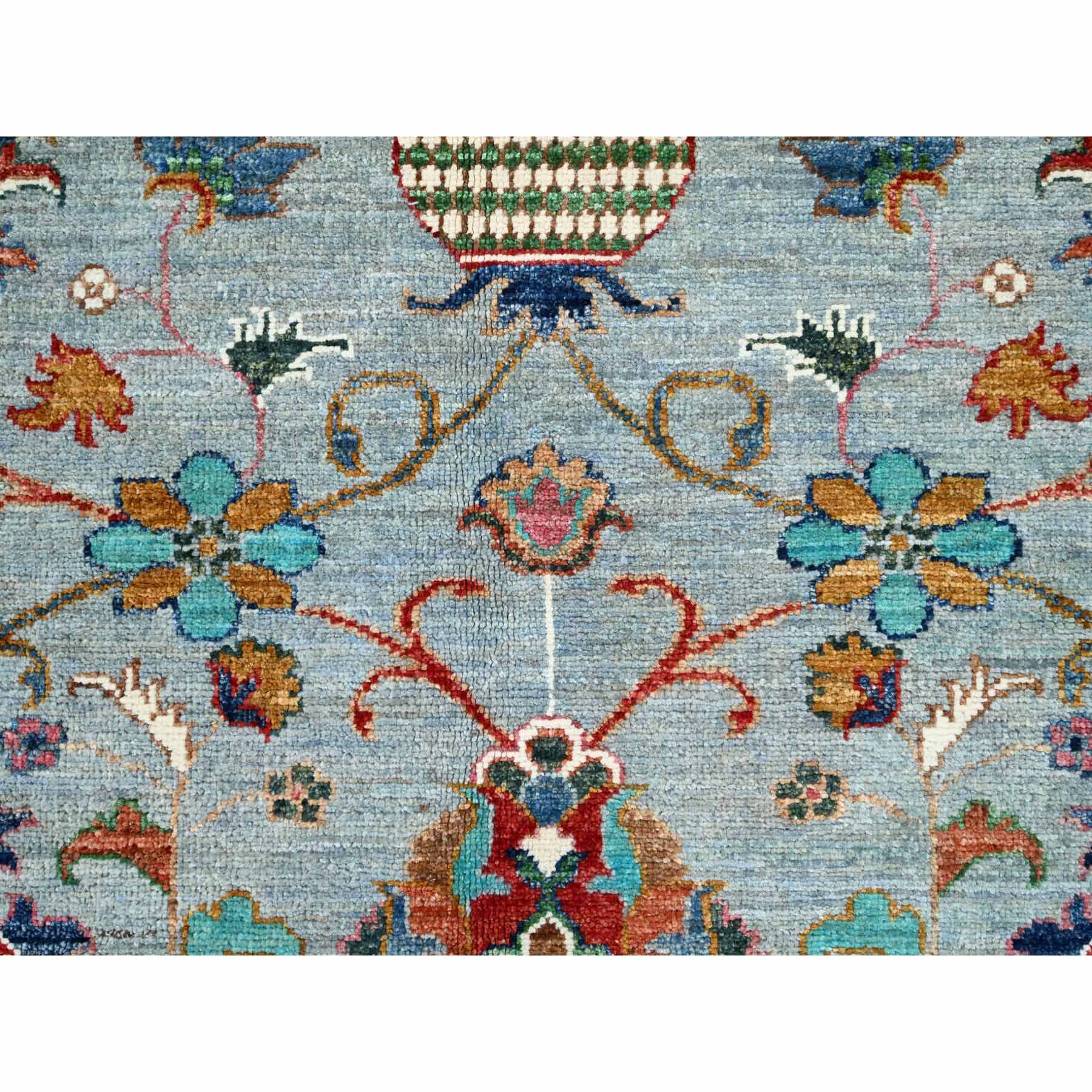 Tribal-Geometric-Hand-Knotted-Rug-433585