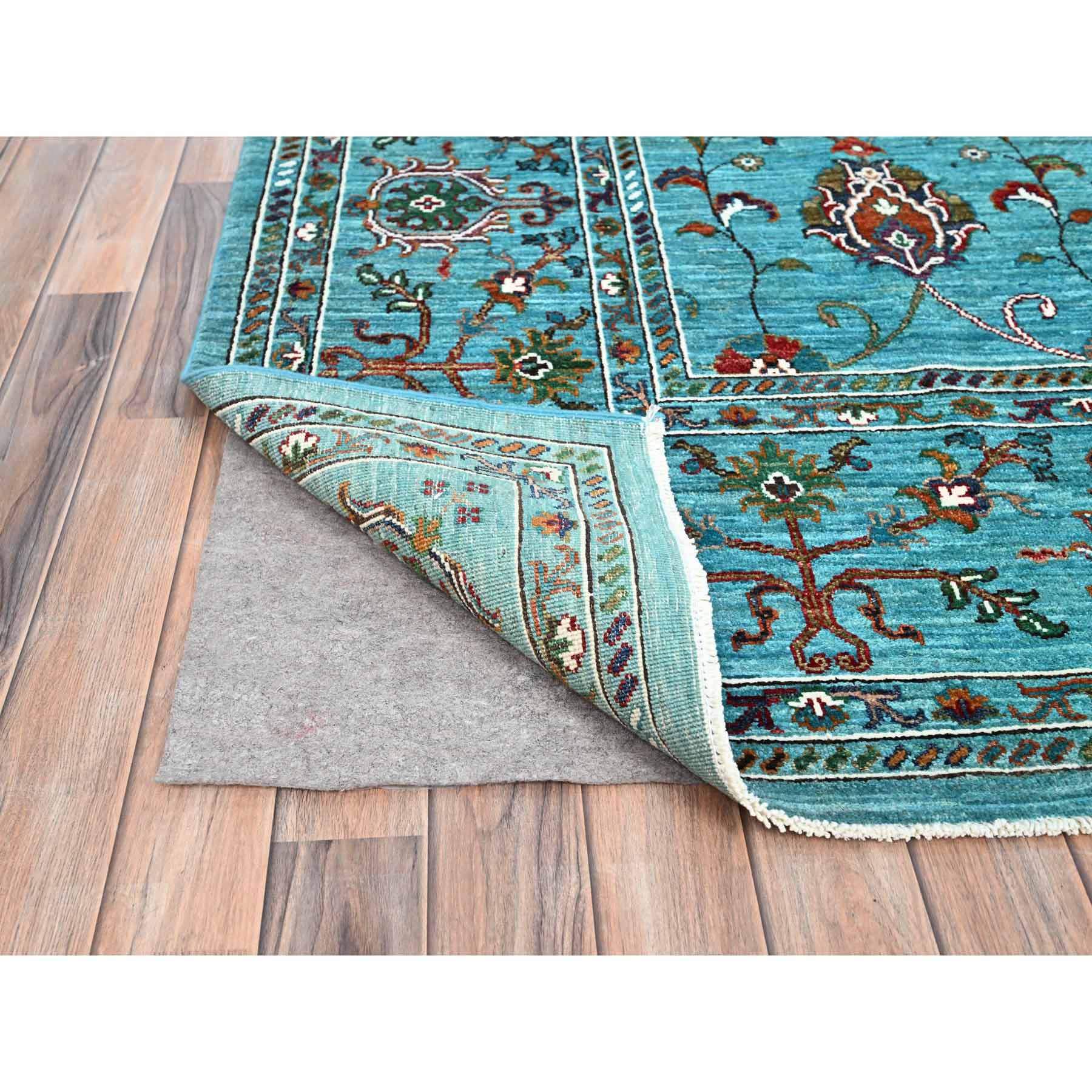 Tribal-Geometric-Hand-Knotted-Rug-433590