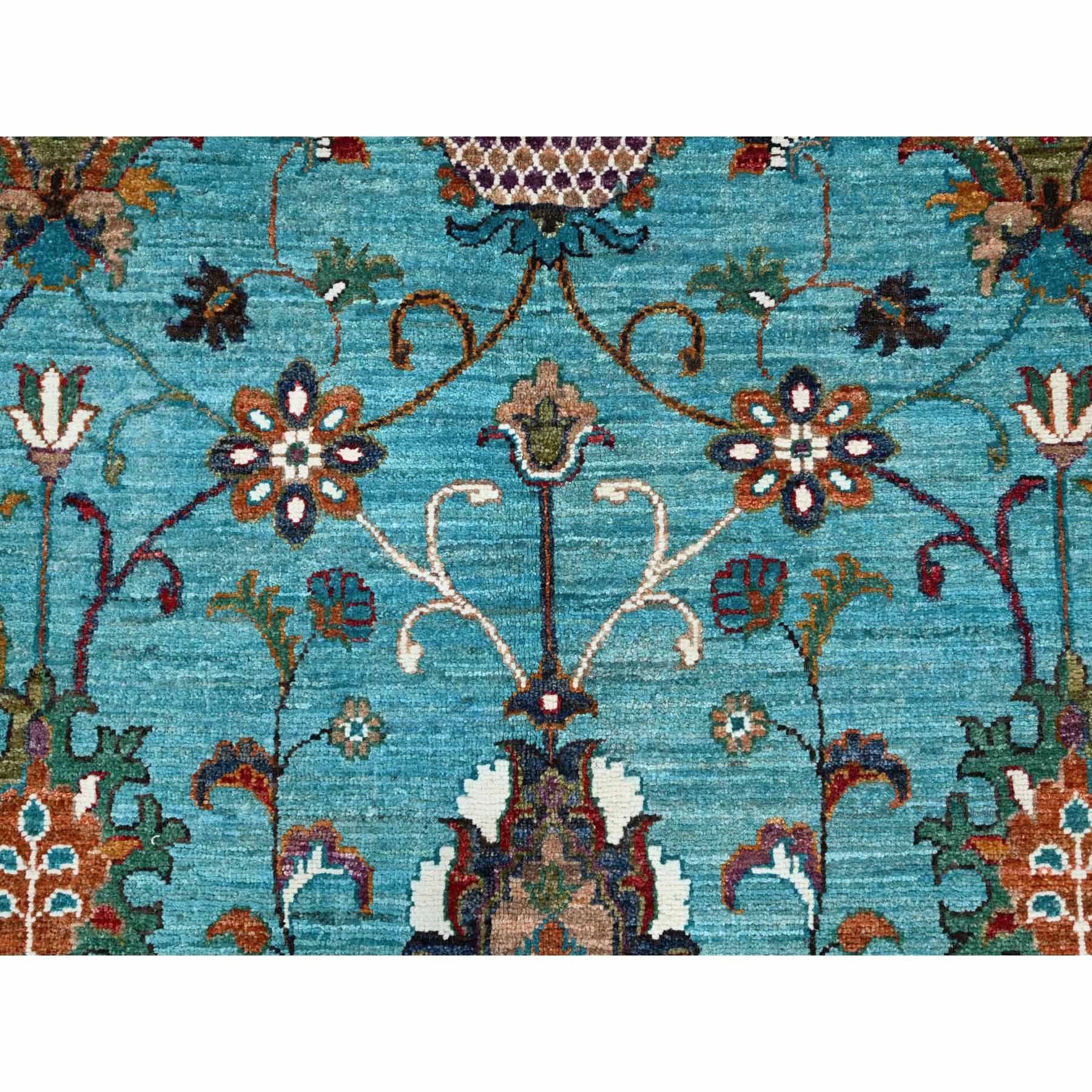 Tribal-Geometric-Hand-Knotted-Rug-433590