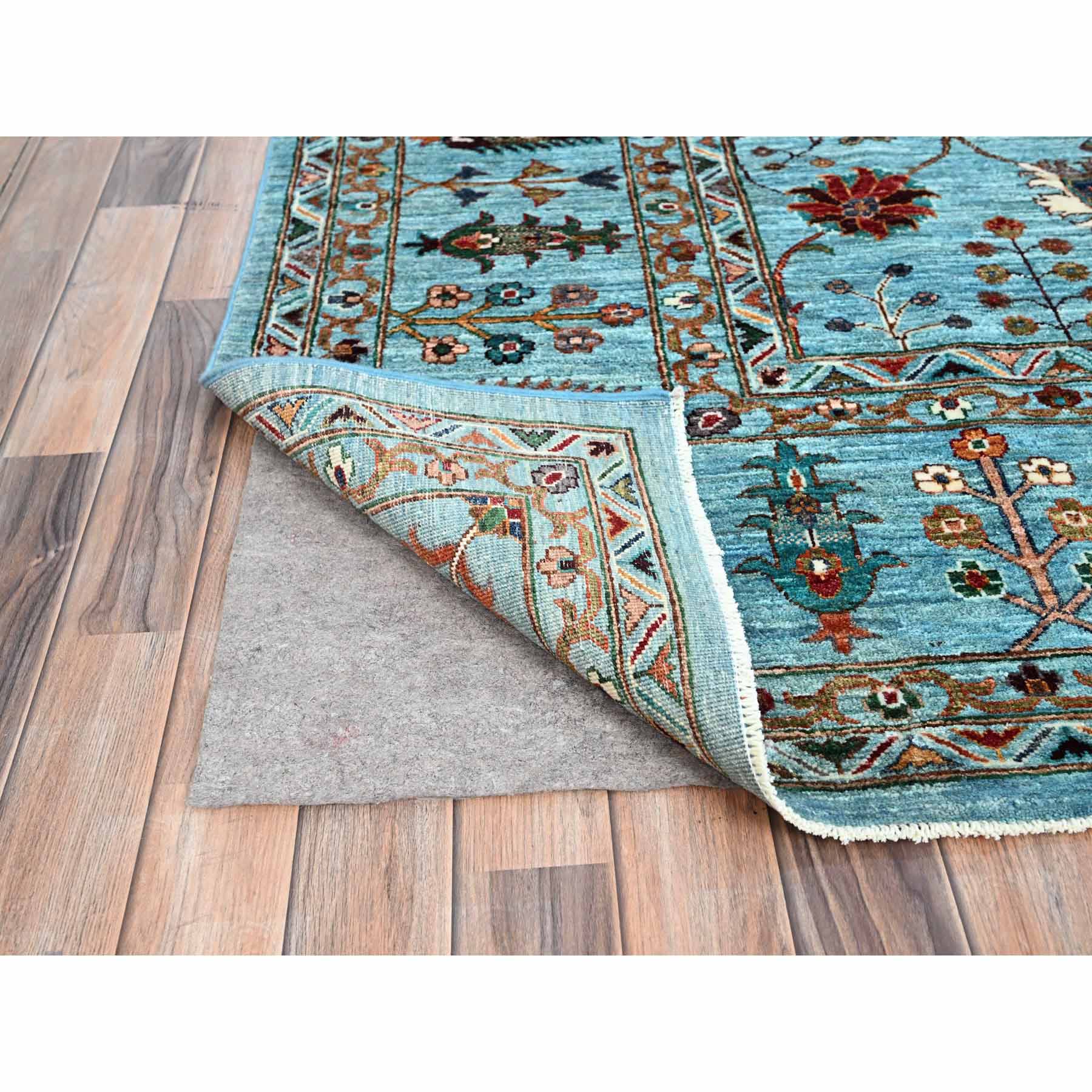 Tribal-Geometric-Hand-Knotted-Rug-433595