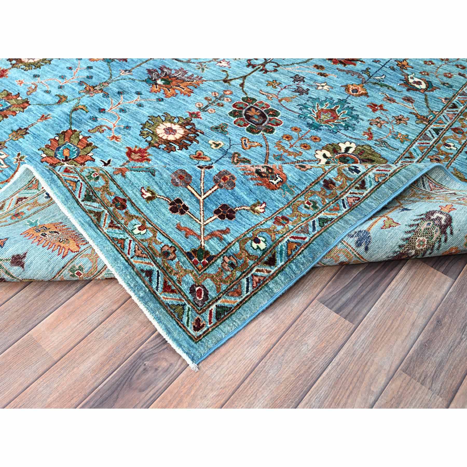 Tribal-Geometric-Hand-Knotted-Rug-433595