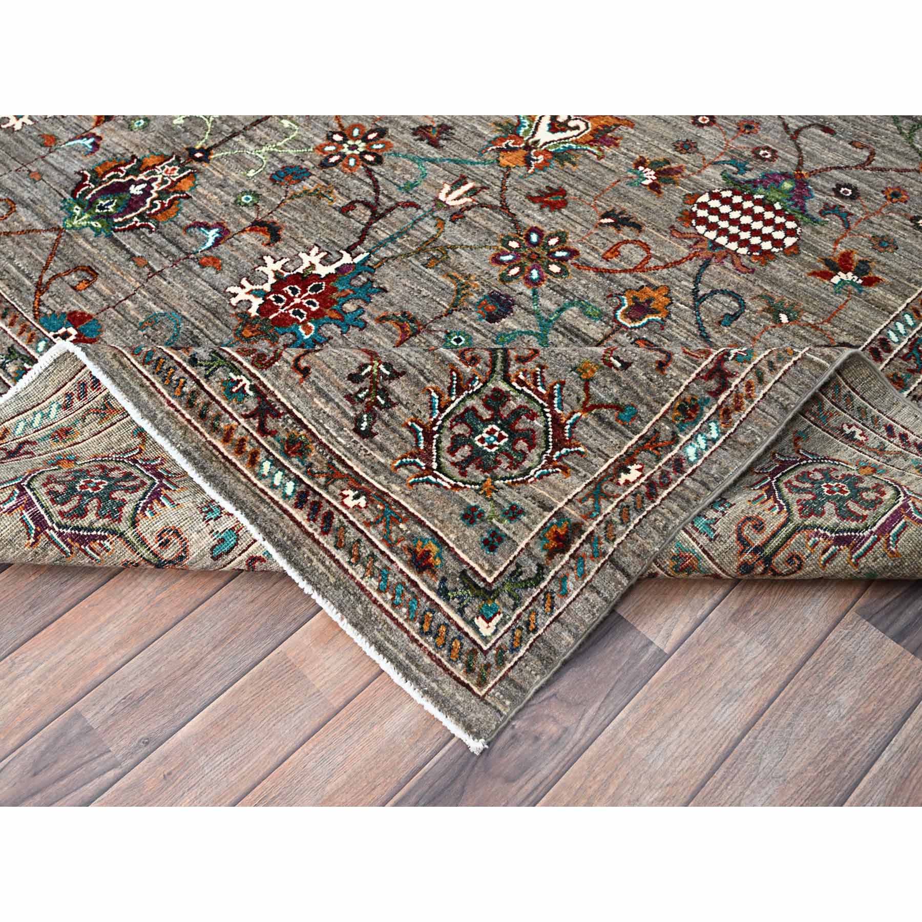 Tribal-Geometric-Hand-Knotted-Rug-433600