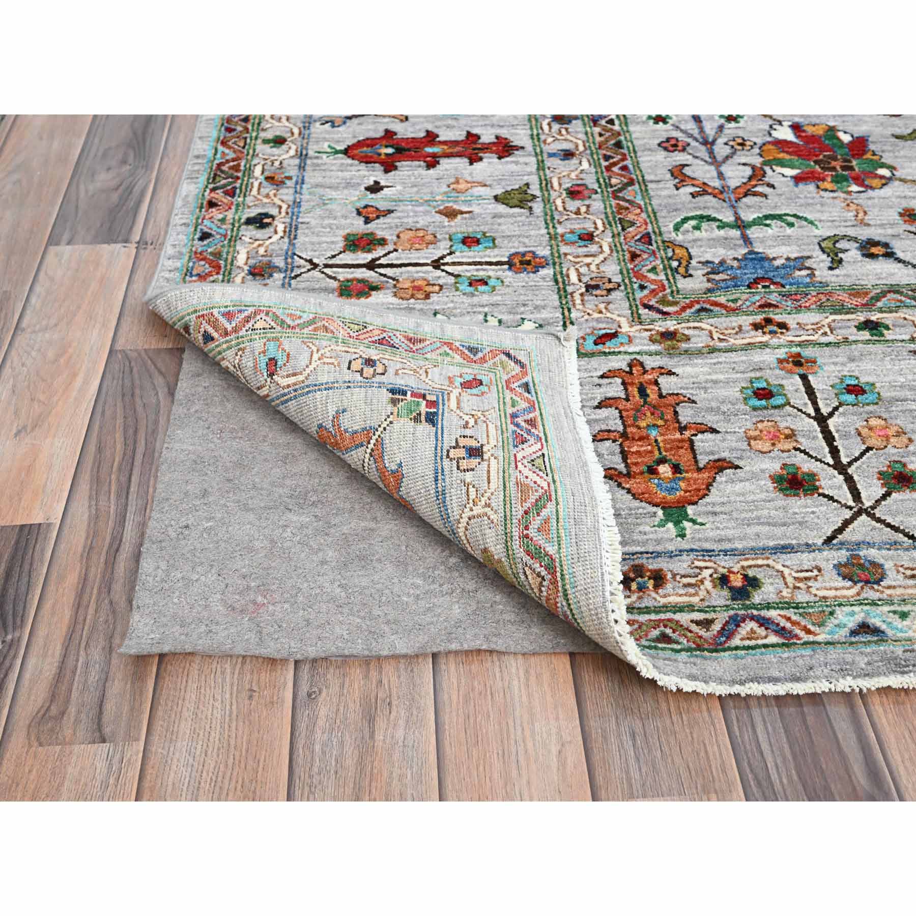 Tribal-Geometric-Hand-Knotted-Rug-433610