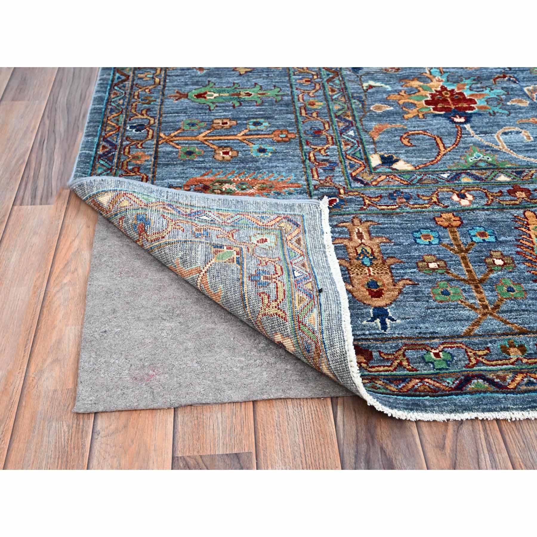 Tribal-Geometric-Hand-Knotted-Rug-433655