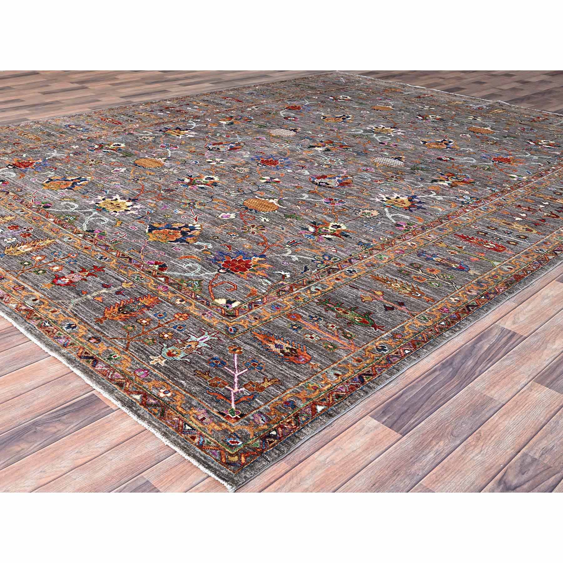 Tribal-Geometric-Hand-Knotted-Rug-434470