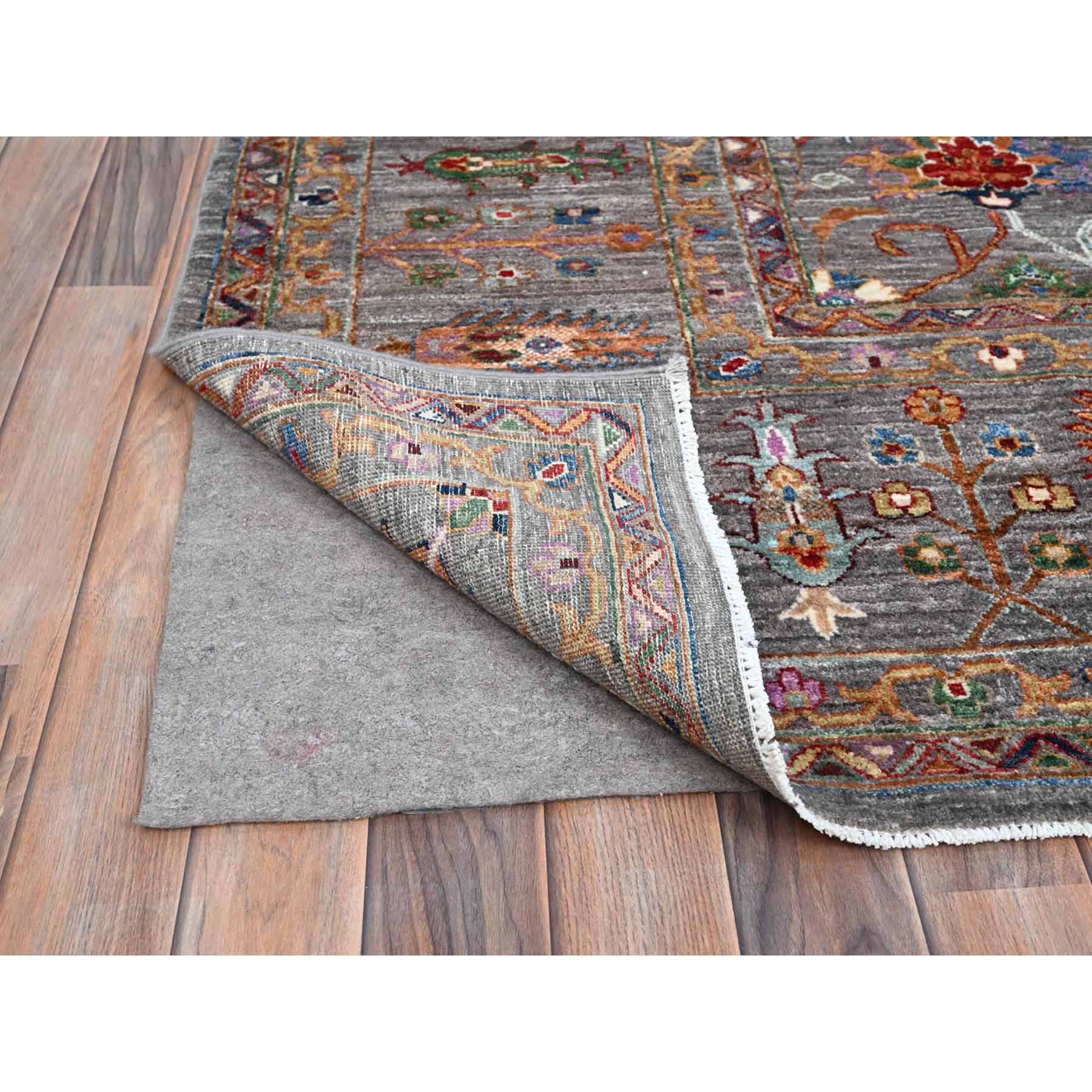 Tribal-Geometric-Hand-Knotted-Rug-434470