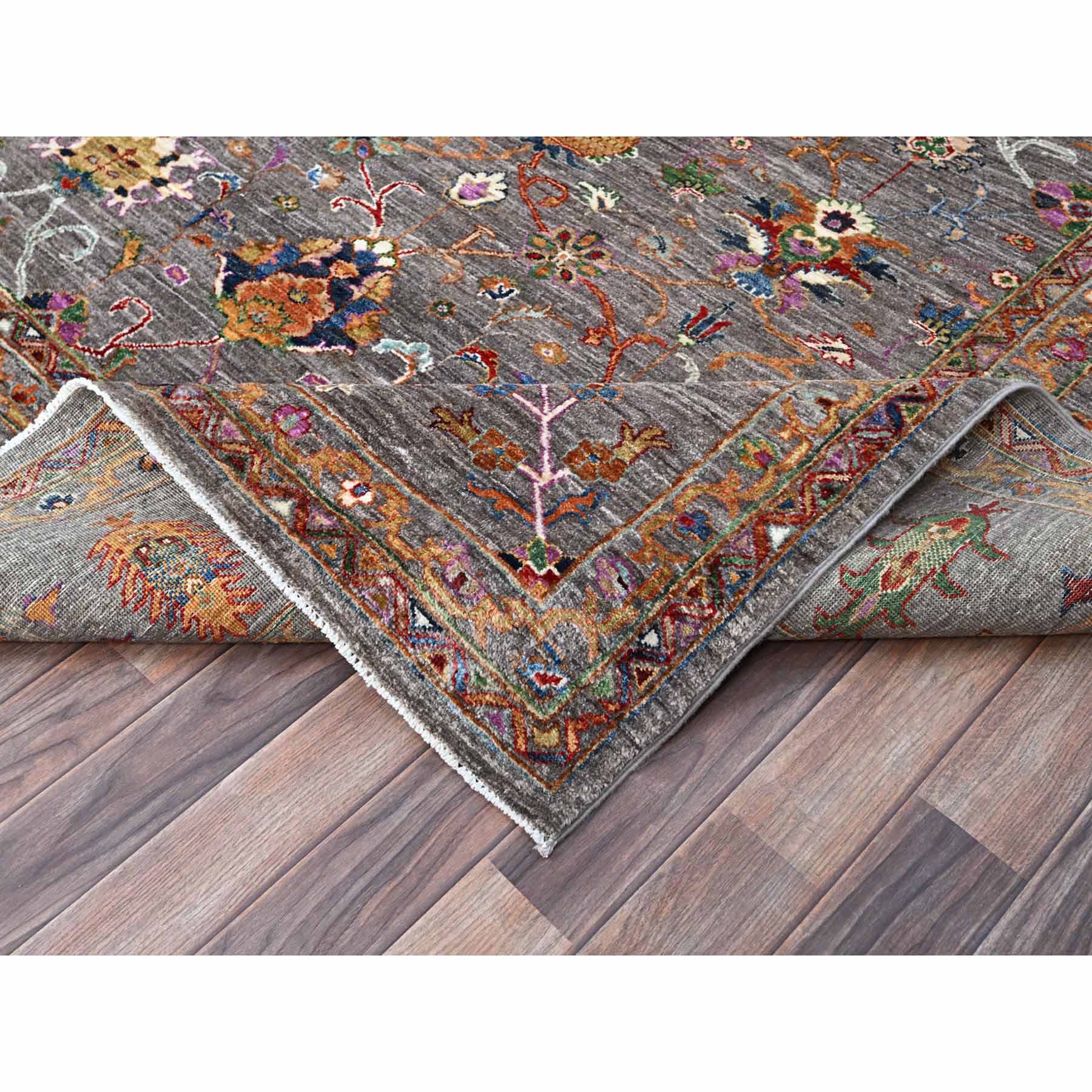 Tribal-Geometric-Hand-Knotted-Rug-434470