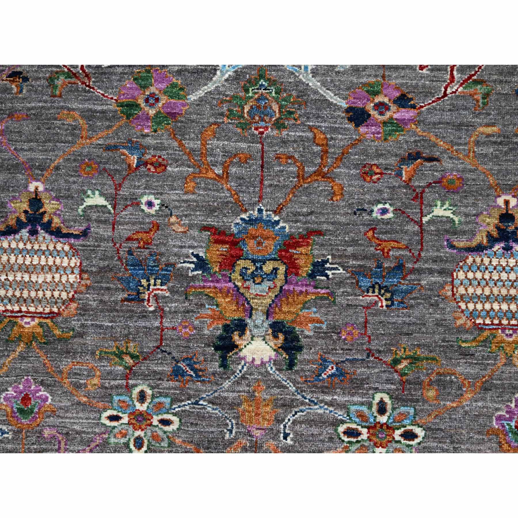 Tribal-Geometric-Hand-Knotted-Rug-434470