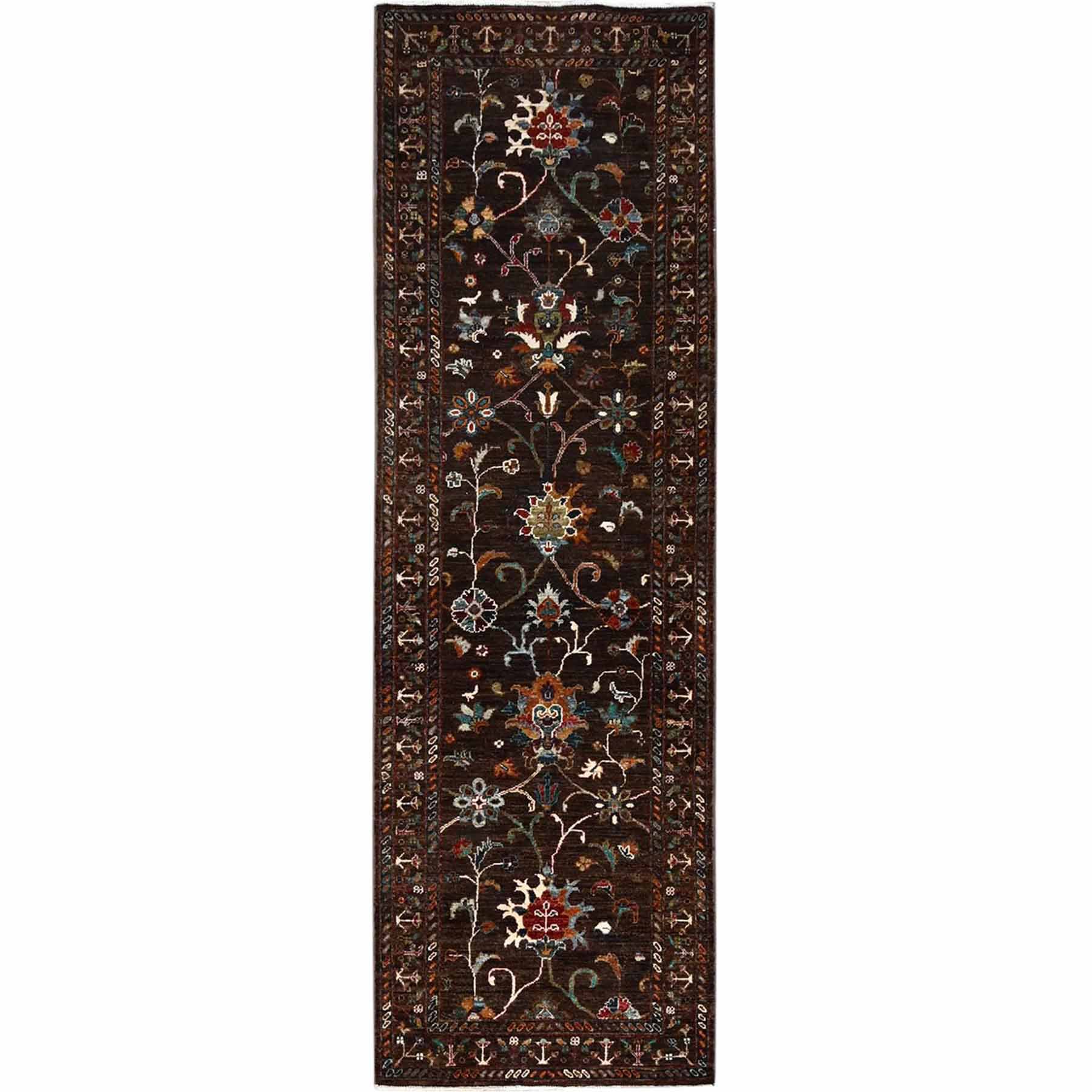 Tribal-Geometric-Hand-Knotted-Rug-434485