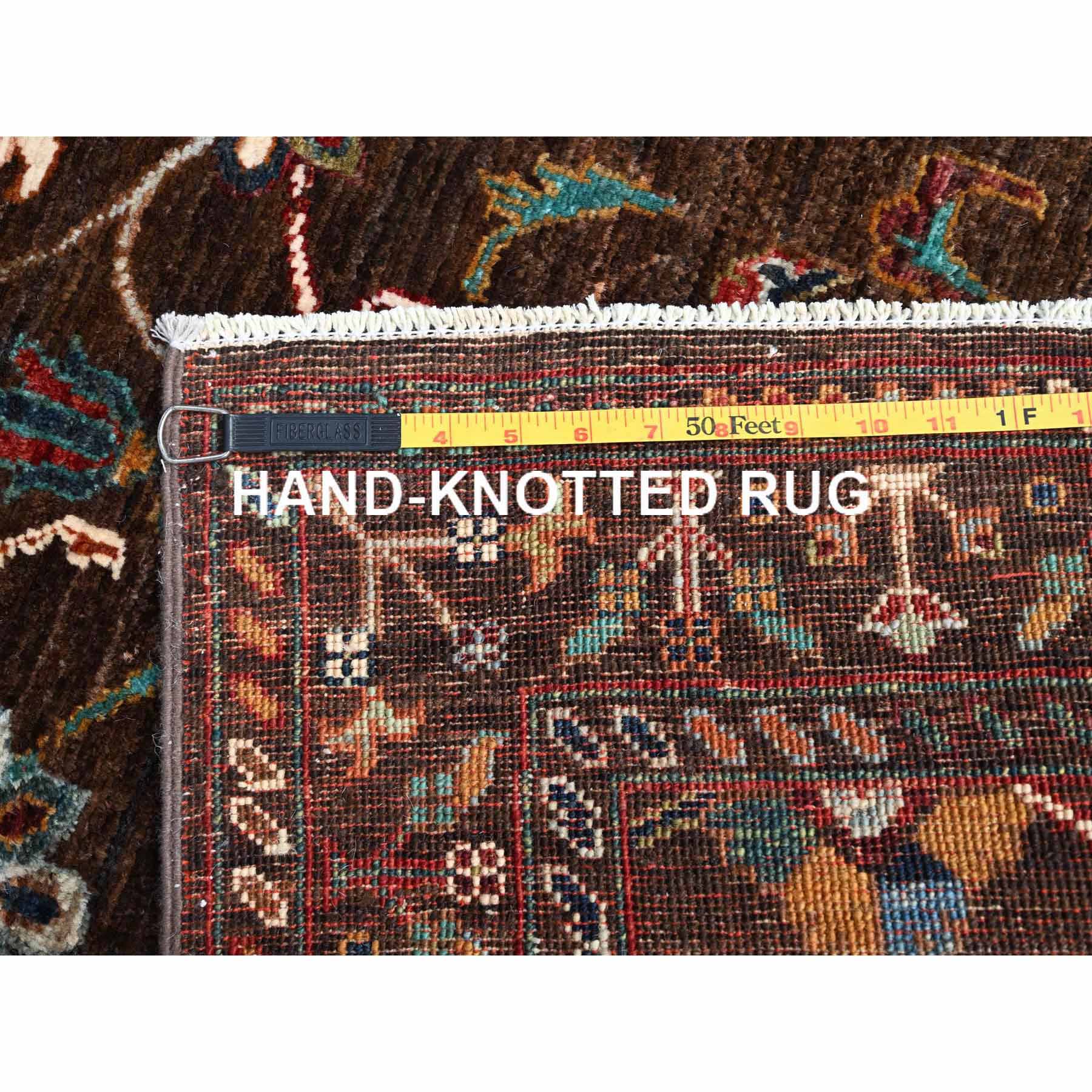 Tribal-Geometric-Hand-Knotted-Rug-434485