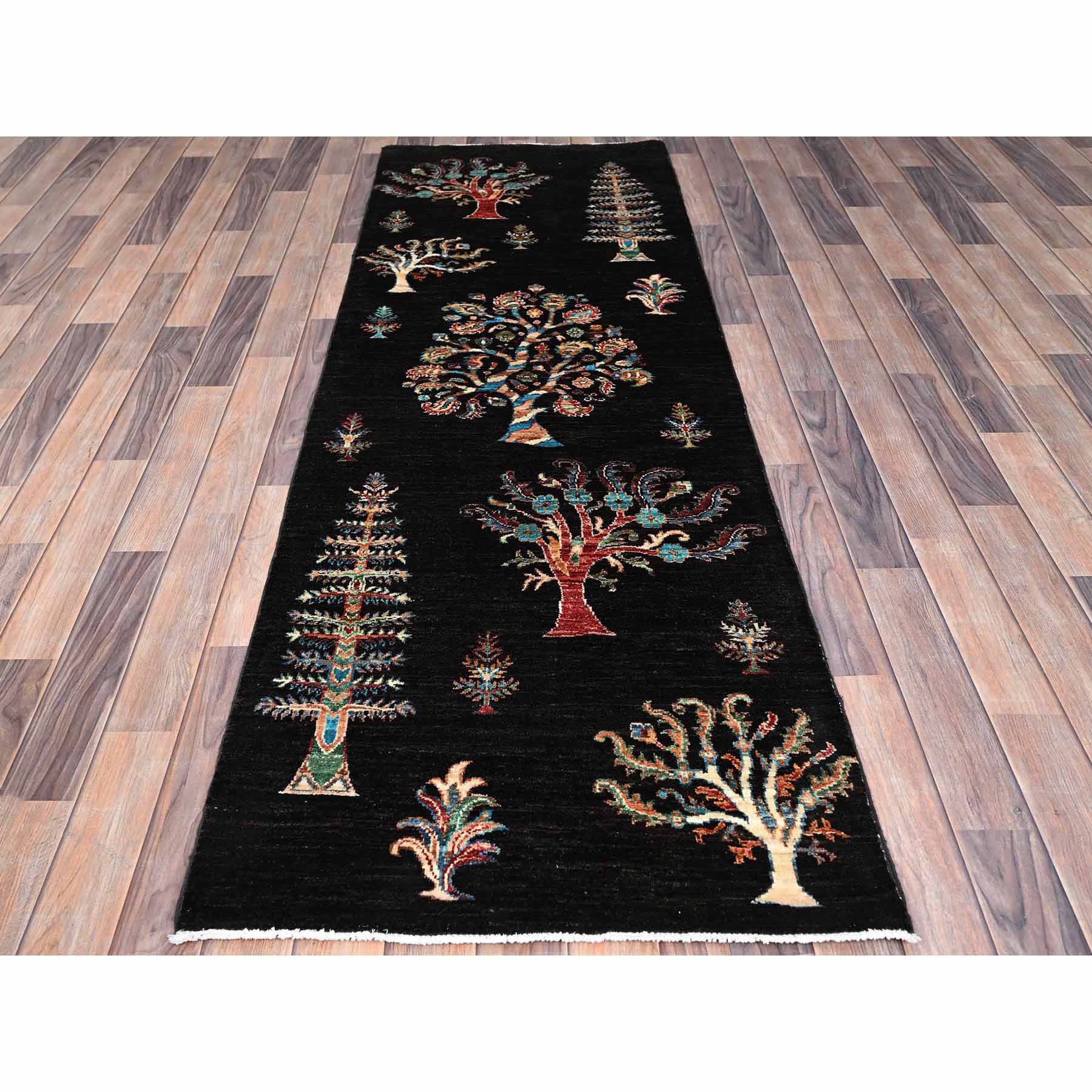 Tribal-Geometric-Hand-Knotted-Rug-434495