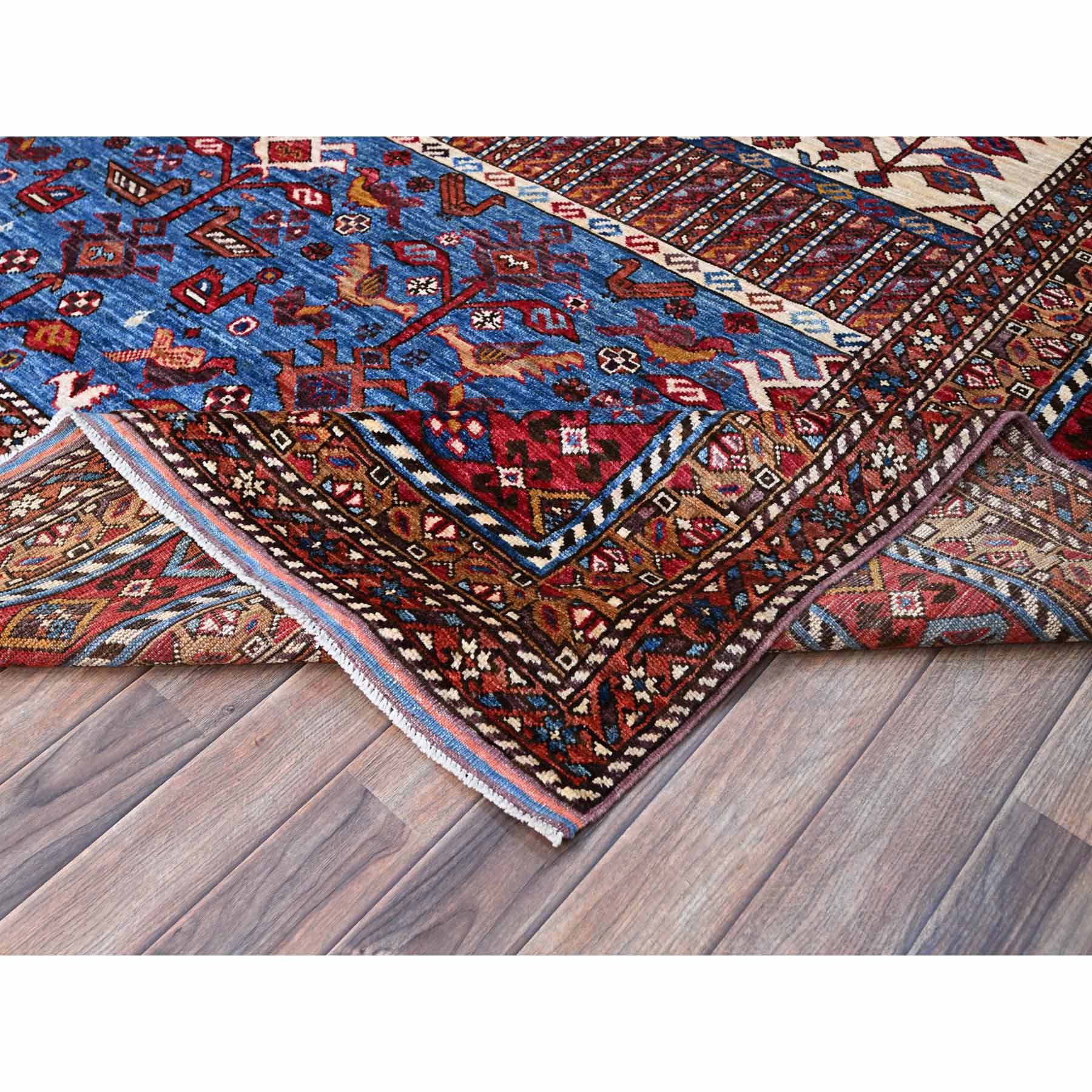 Tribal-Geometric-Hand-Knotted-Rug-434885