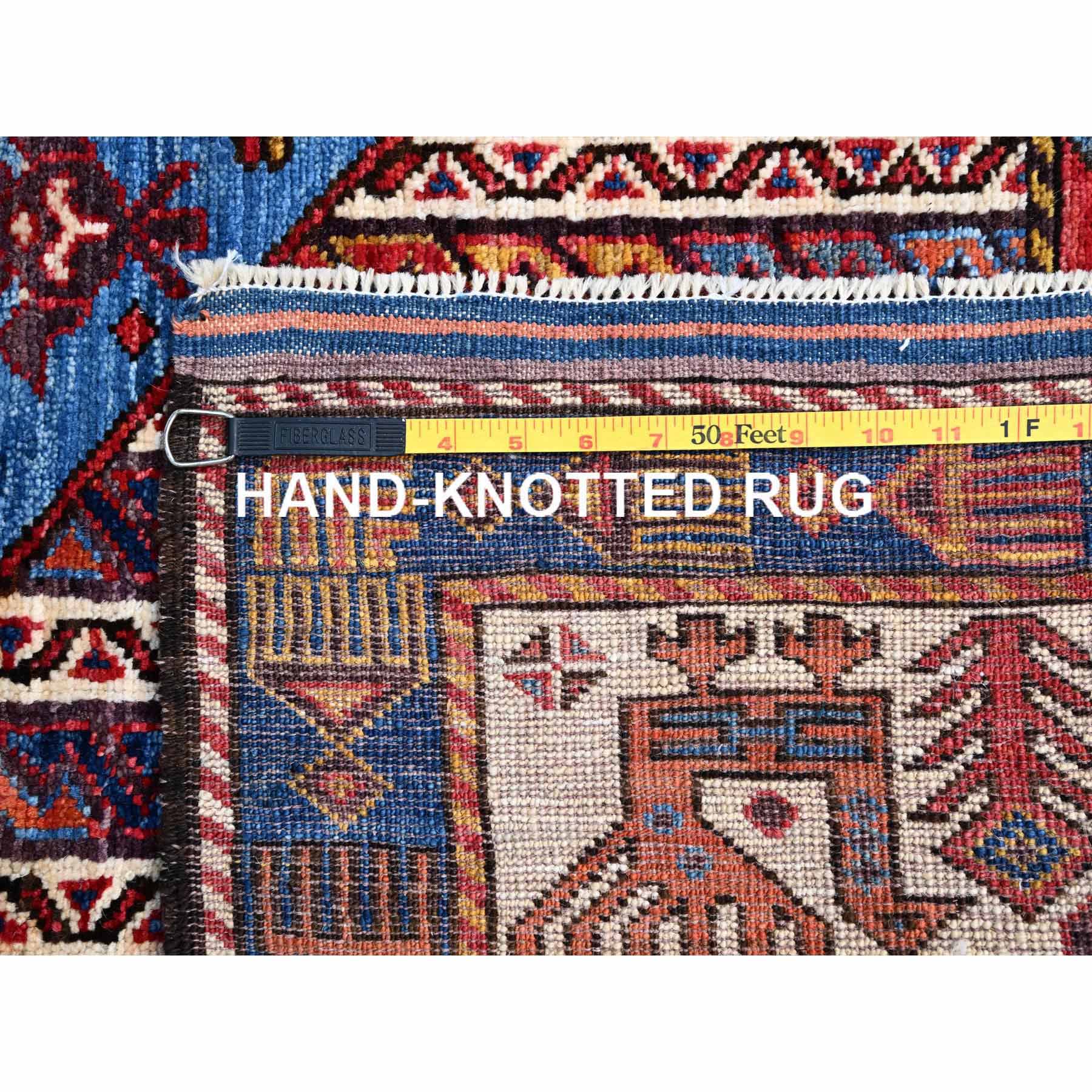 Tribal-Geometric-Hand-Knotted-Rug-434890