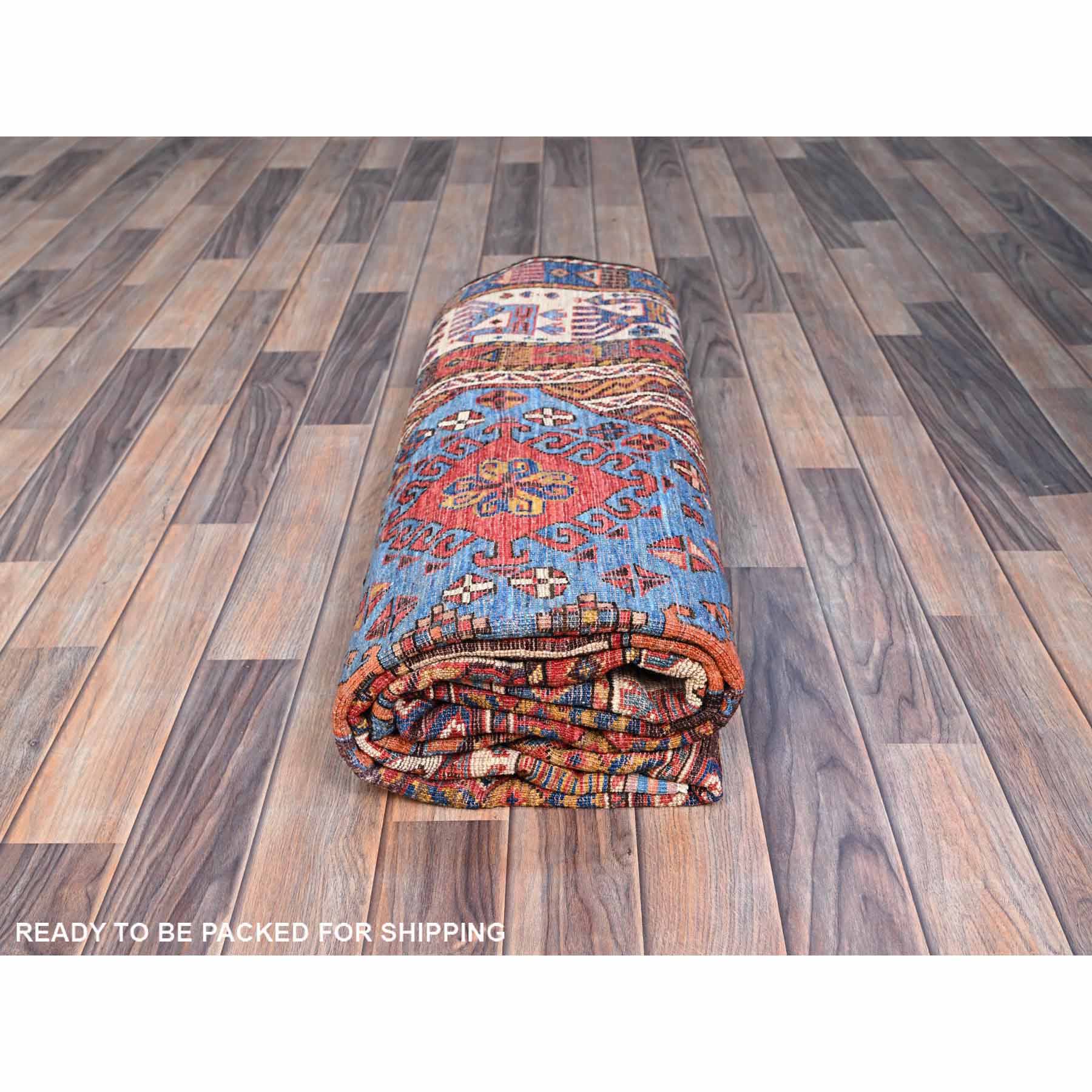 Tribal-Geometric-Hand-Knotted-Rug-434905
