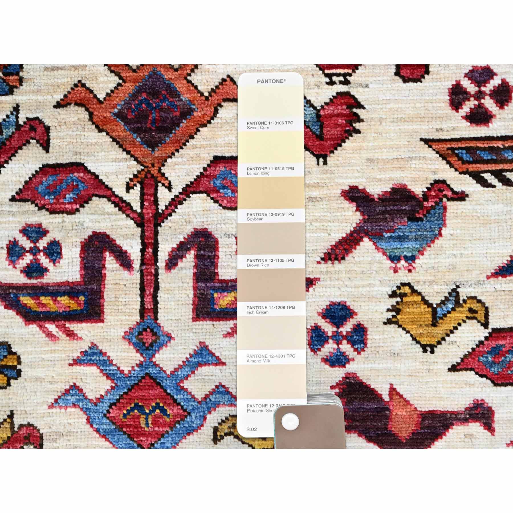 Tribal-Geometric-Hand-Knotted-Rug-434915