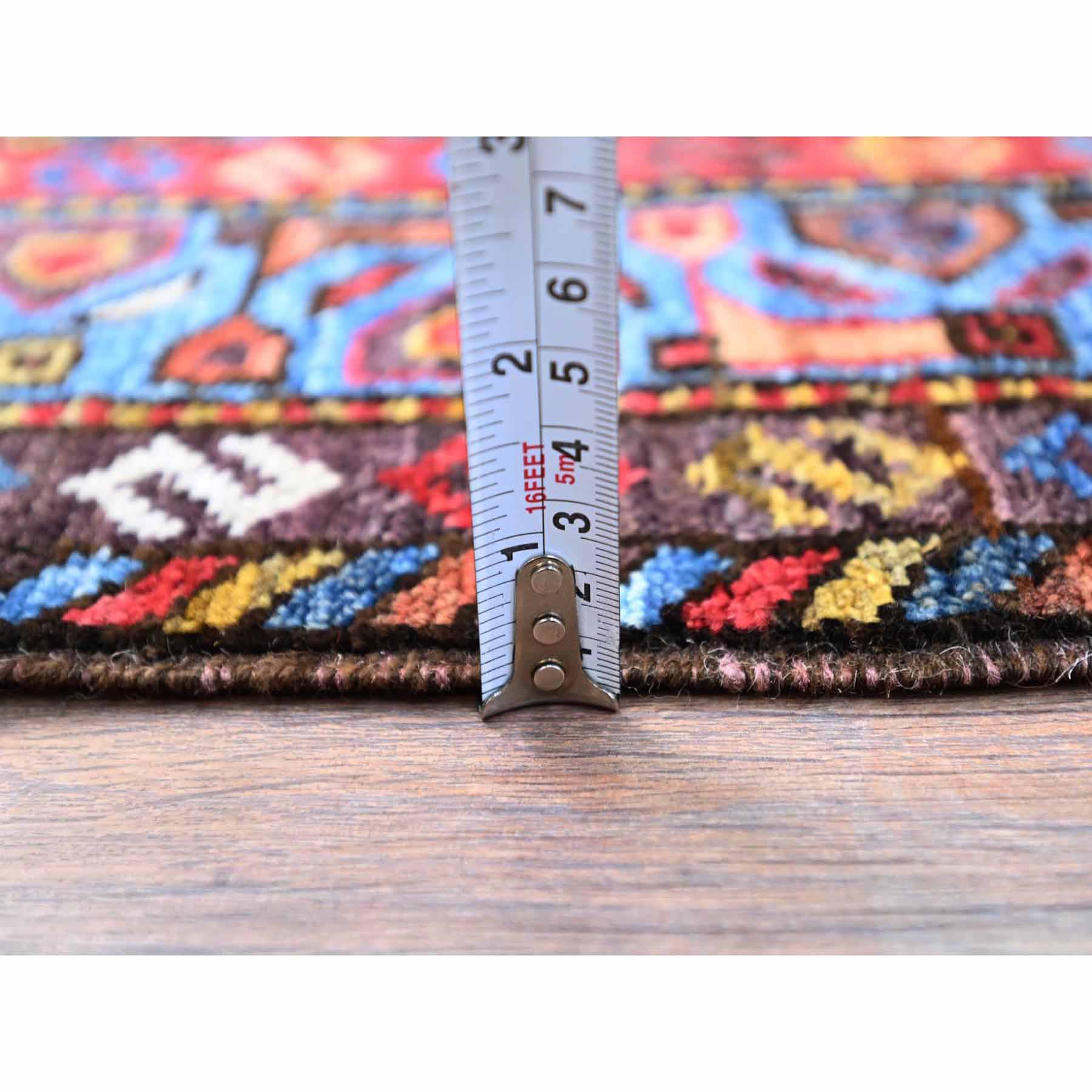 Tribal-Geometric-Hand-Knotted-Rug-434950