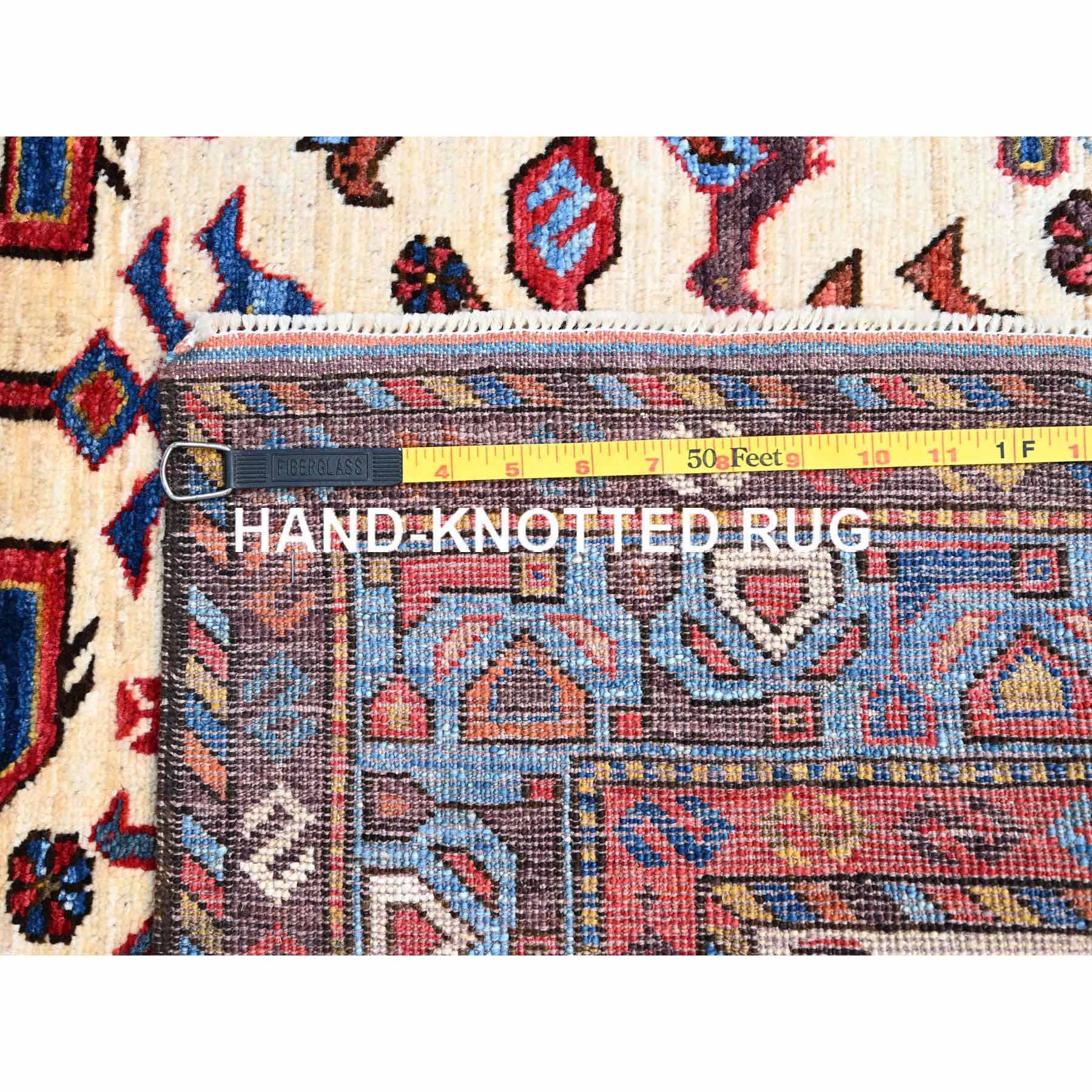 Tribal-Geometric-Hand-Knotted-Rug-434955
