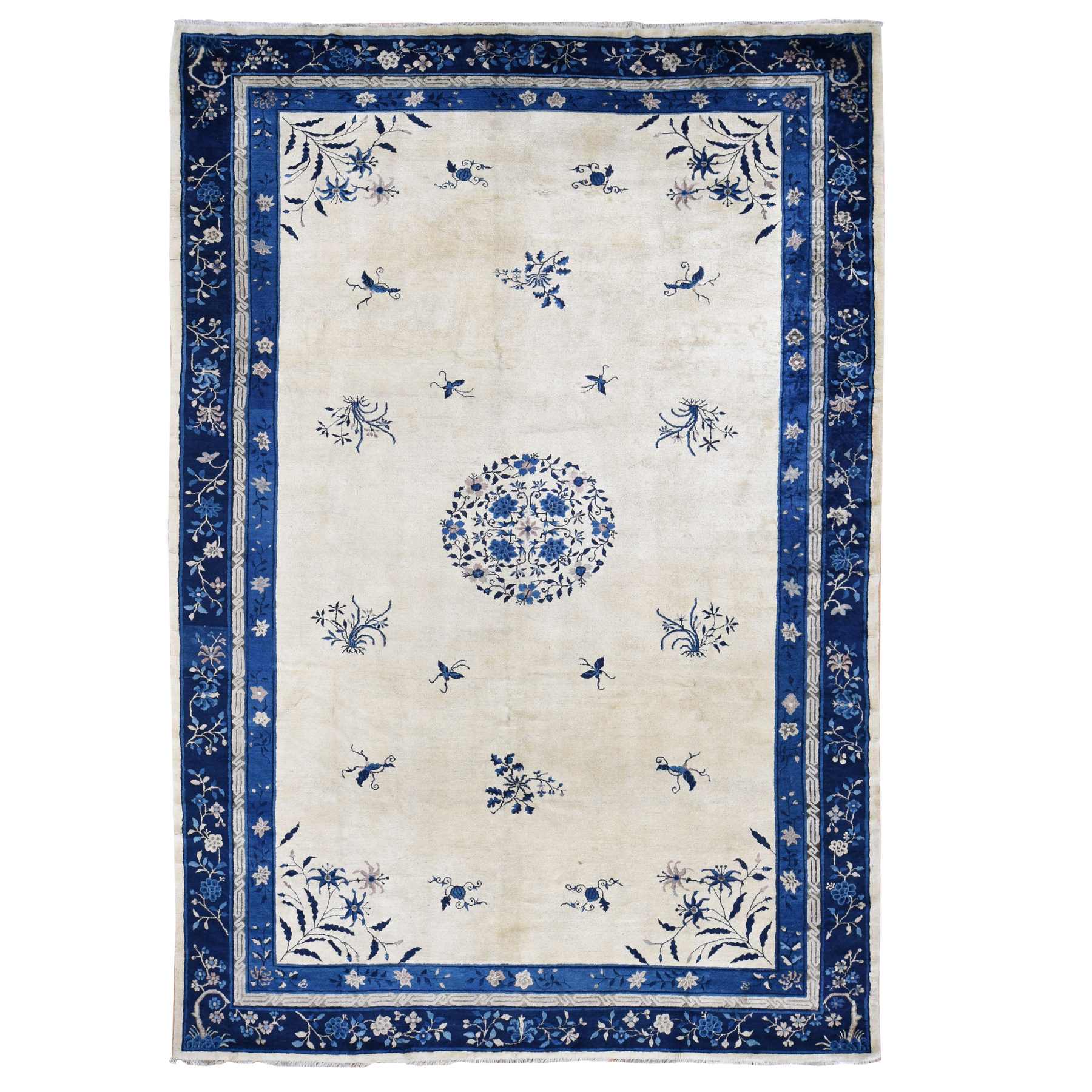 Antique-Hand-Knotted-Rug-437010