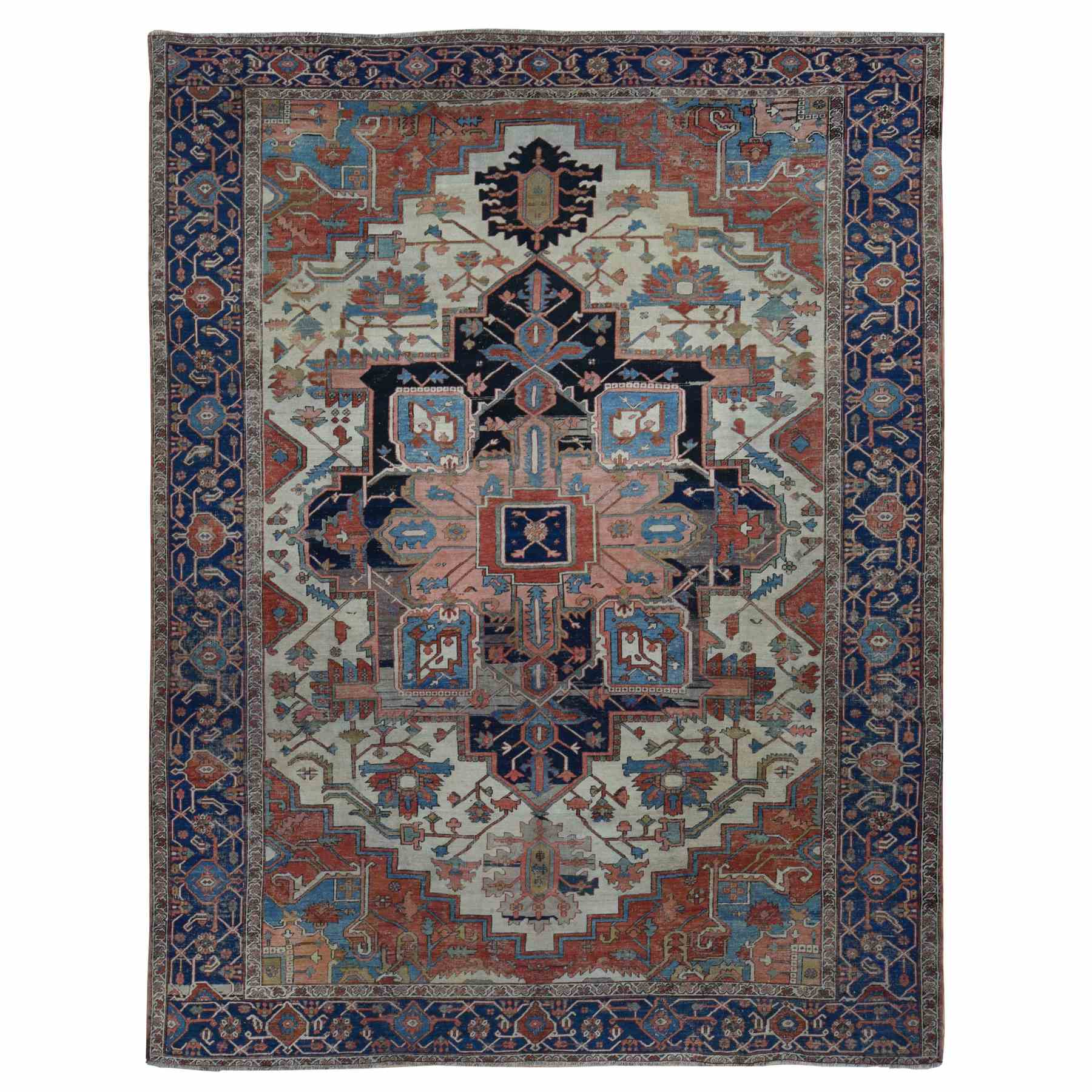 Antique-Hand-Knotted-Rug-437120