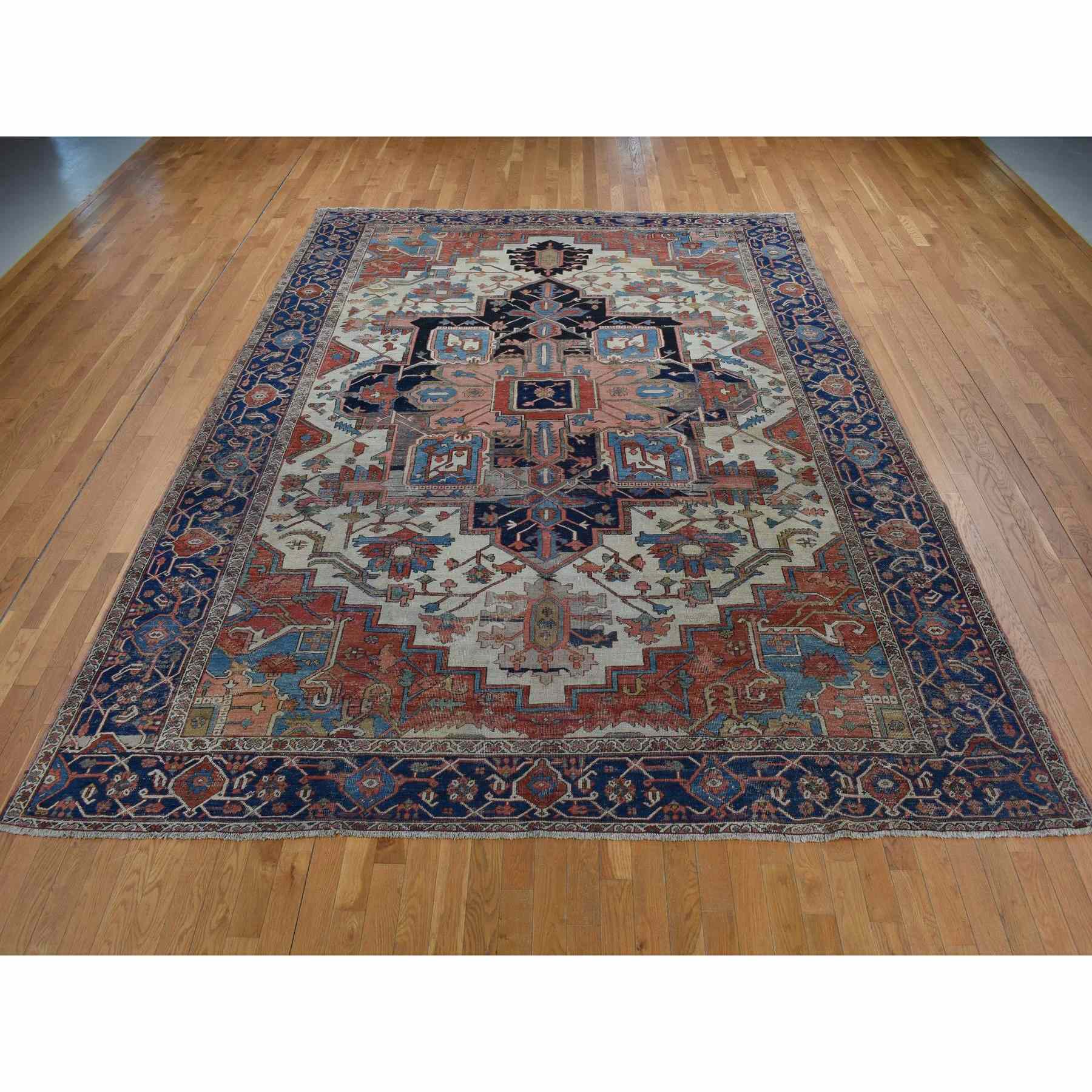 Antique-Hand-Knotted-Rug-437120
