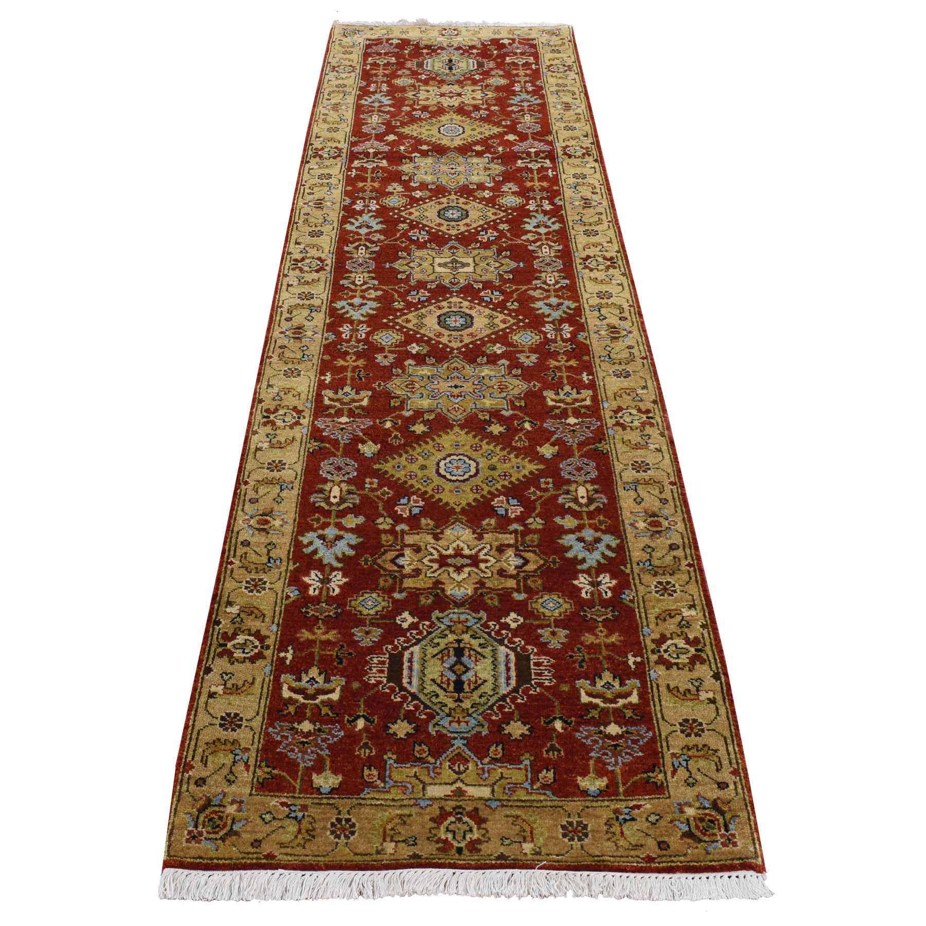 Heriz-Hand-Knotted-Rug-436375