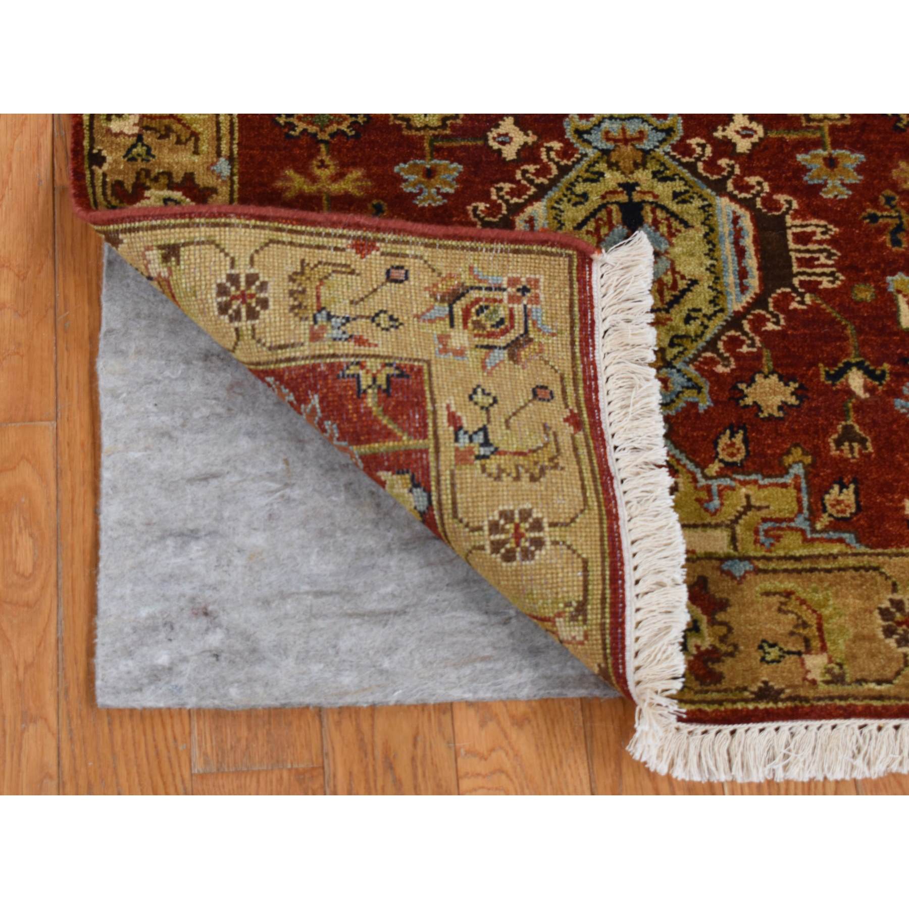 Heriz-Hand-Knotted-Rug-436375