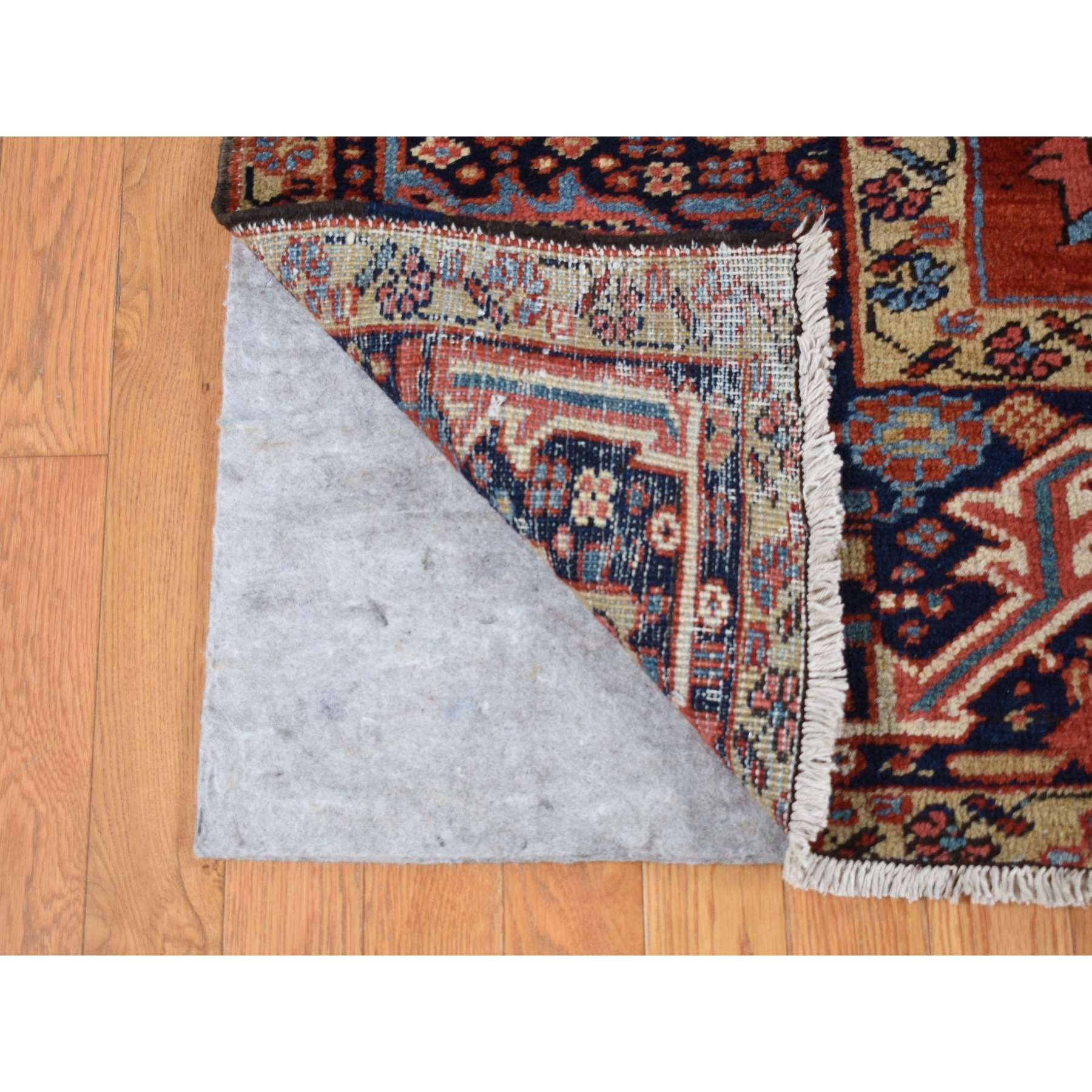 Heriz-Hand-Knotted-Rug-436550